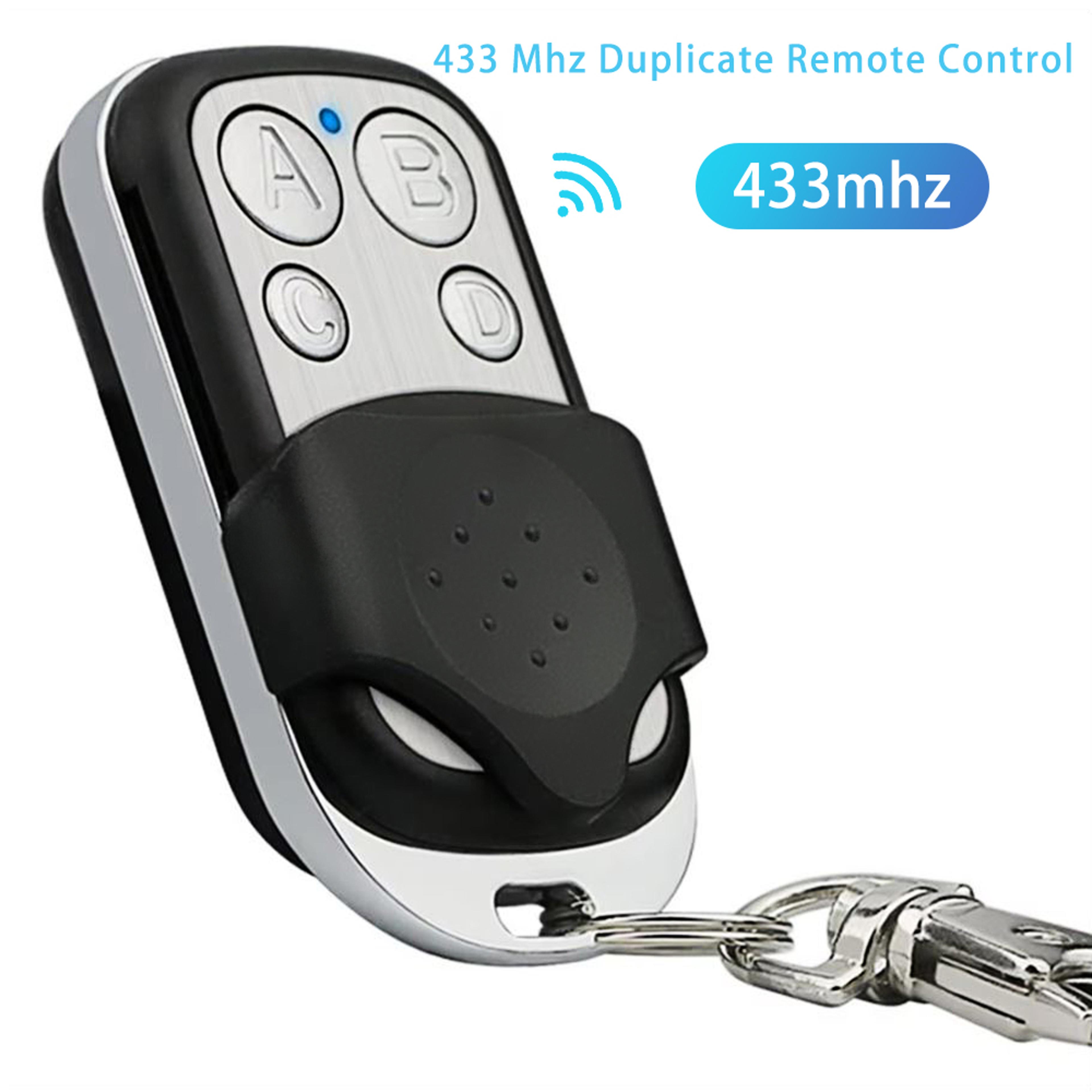 remote control garage door opener duplicator learn & clone rolling code car key for secure access