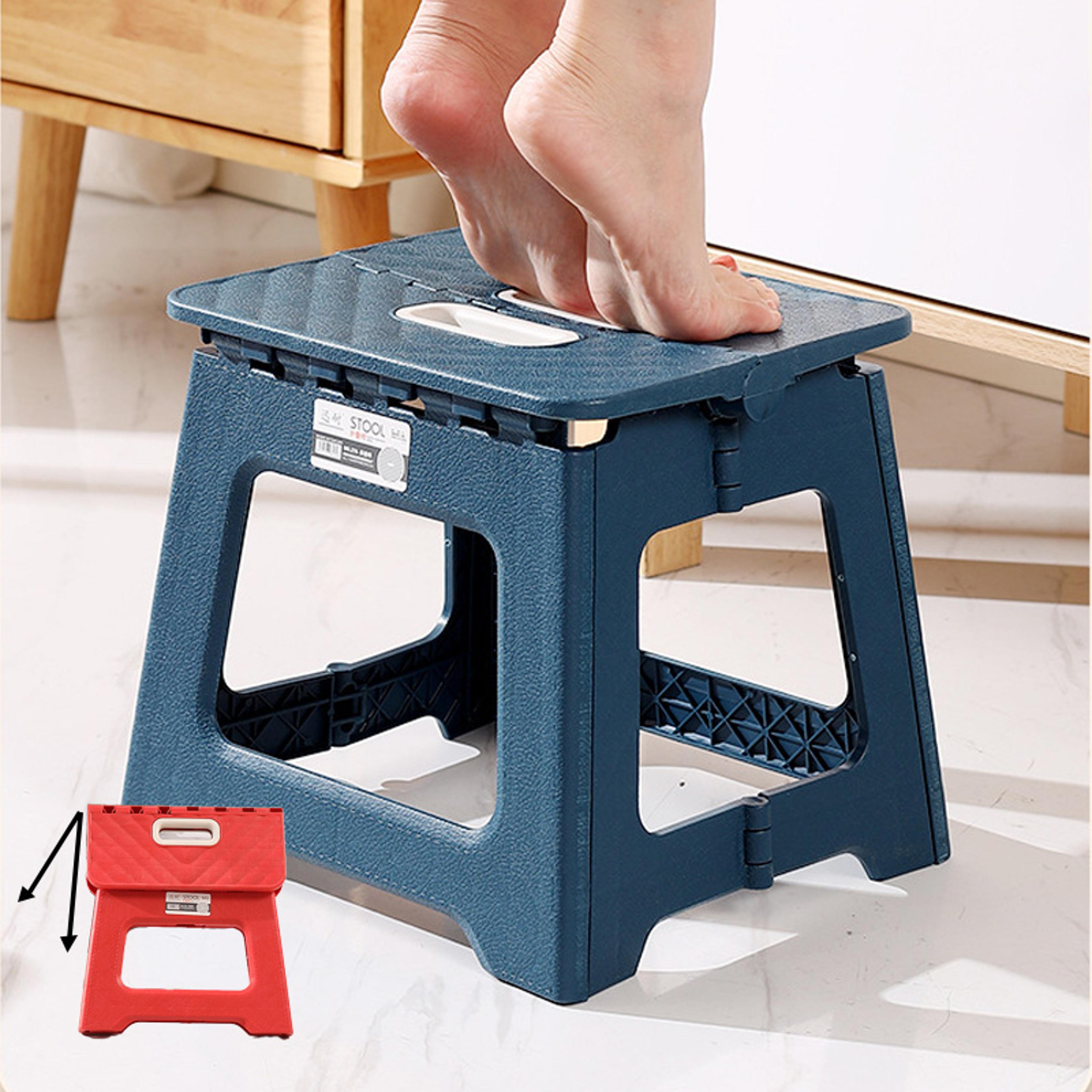 portable folding stool for camping and fishing durable, compact design for adults and children