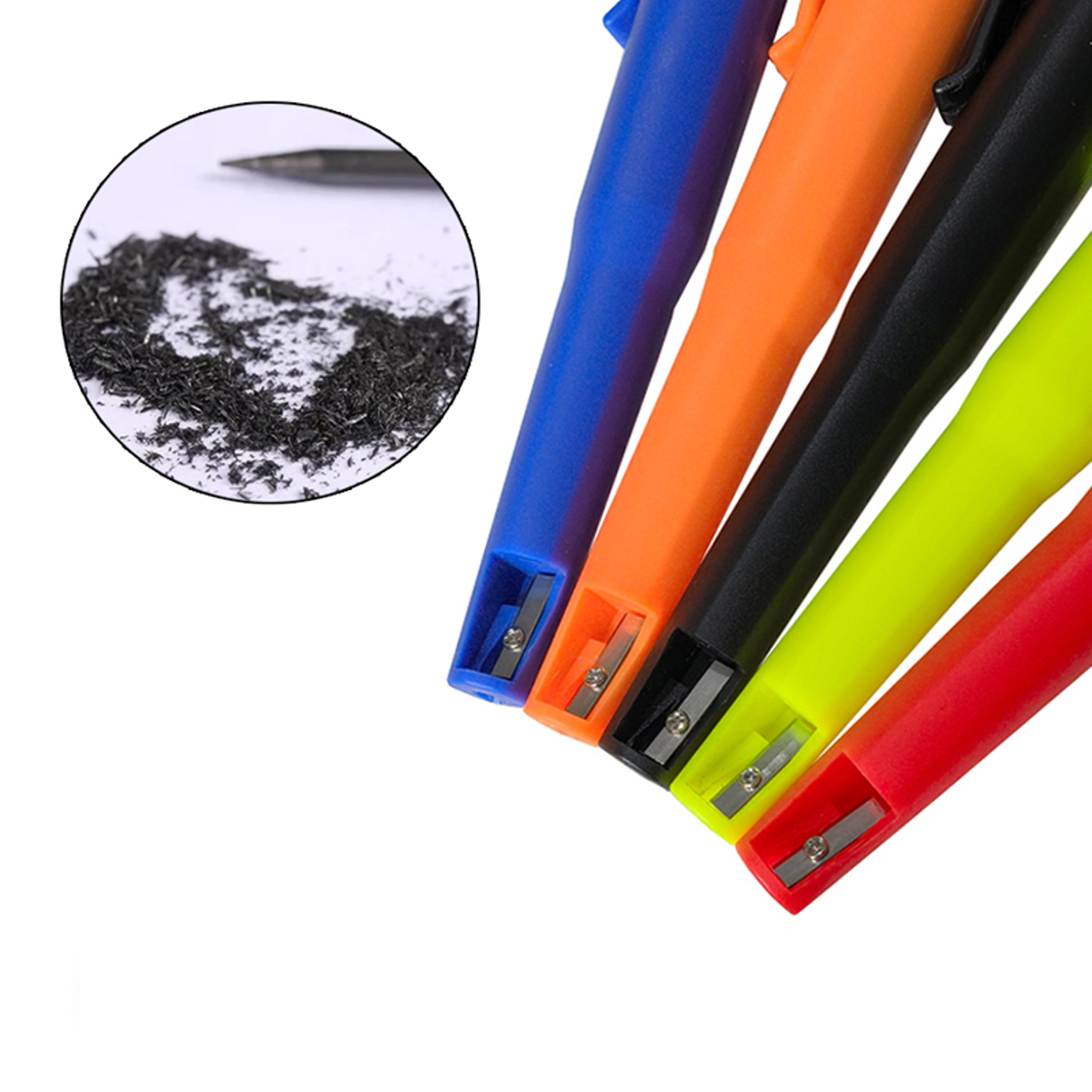 woodworking mechanical pencil carpenter marking pencil with pen cover