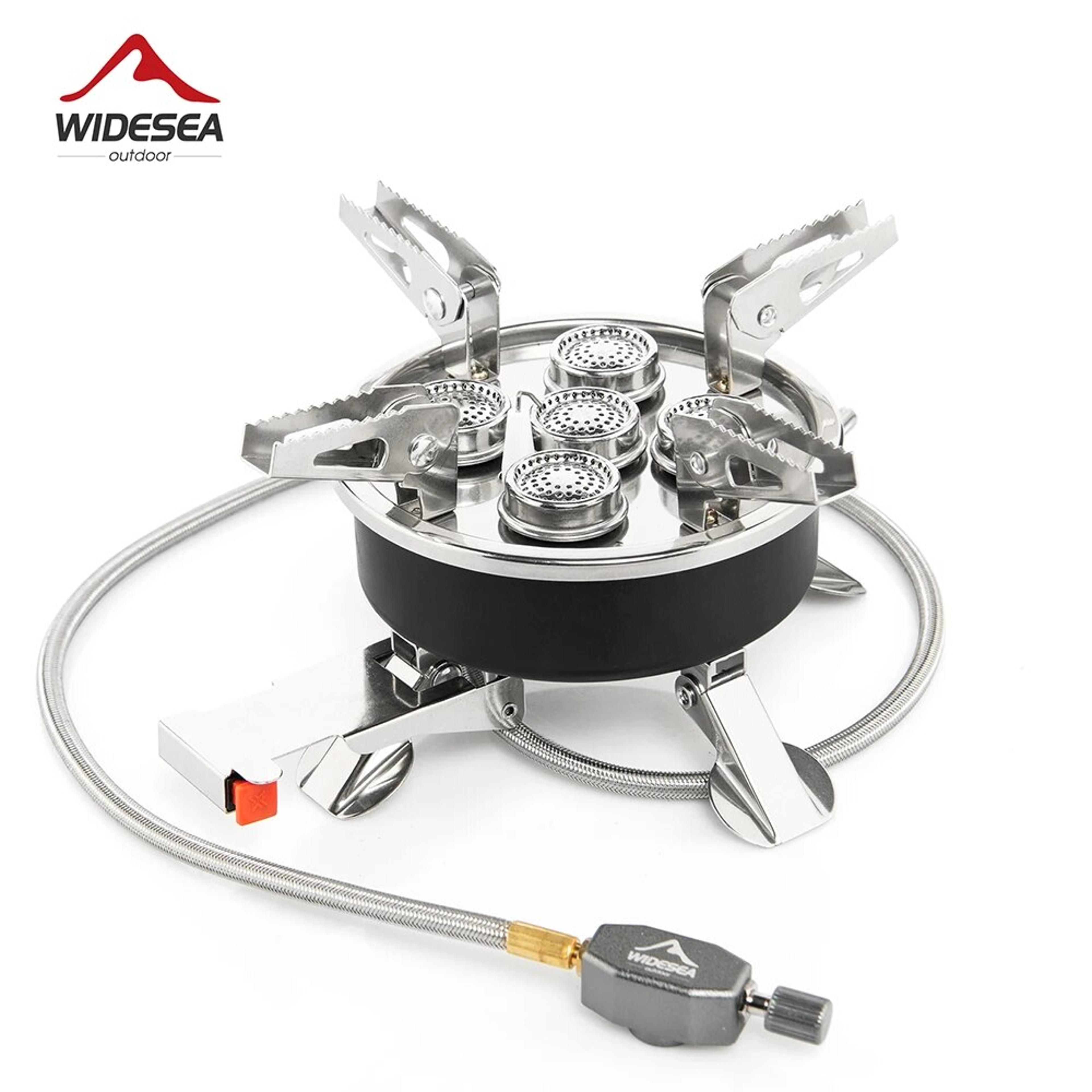 portable gas stove for camping & outdoor cooking