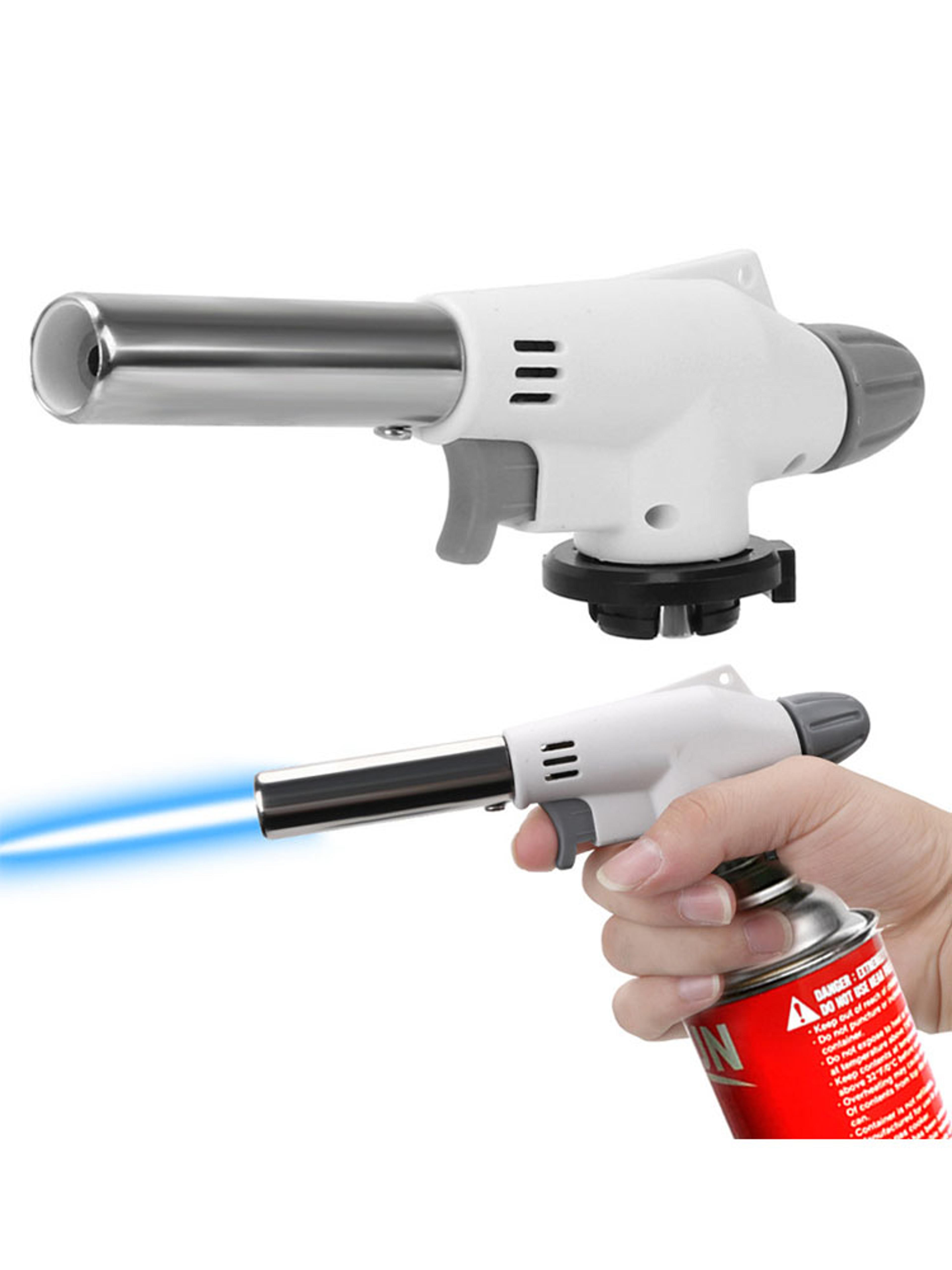 portable flame gun torch burner for cooking, bbq & household use multifunctional igniter