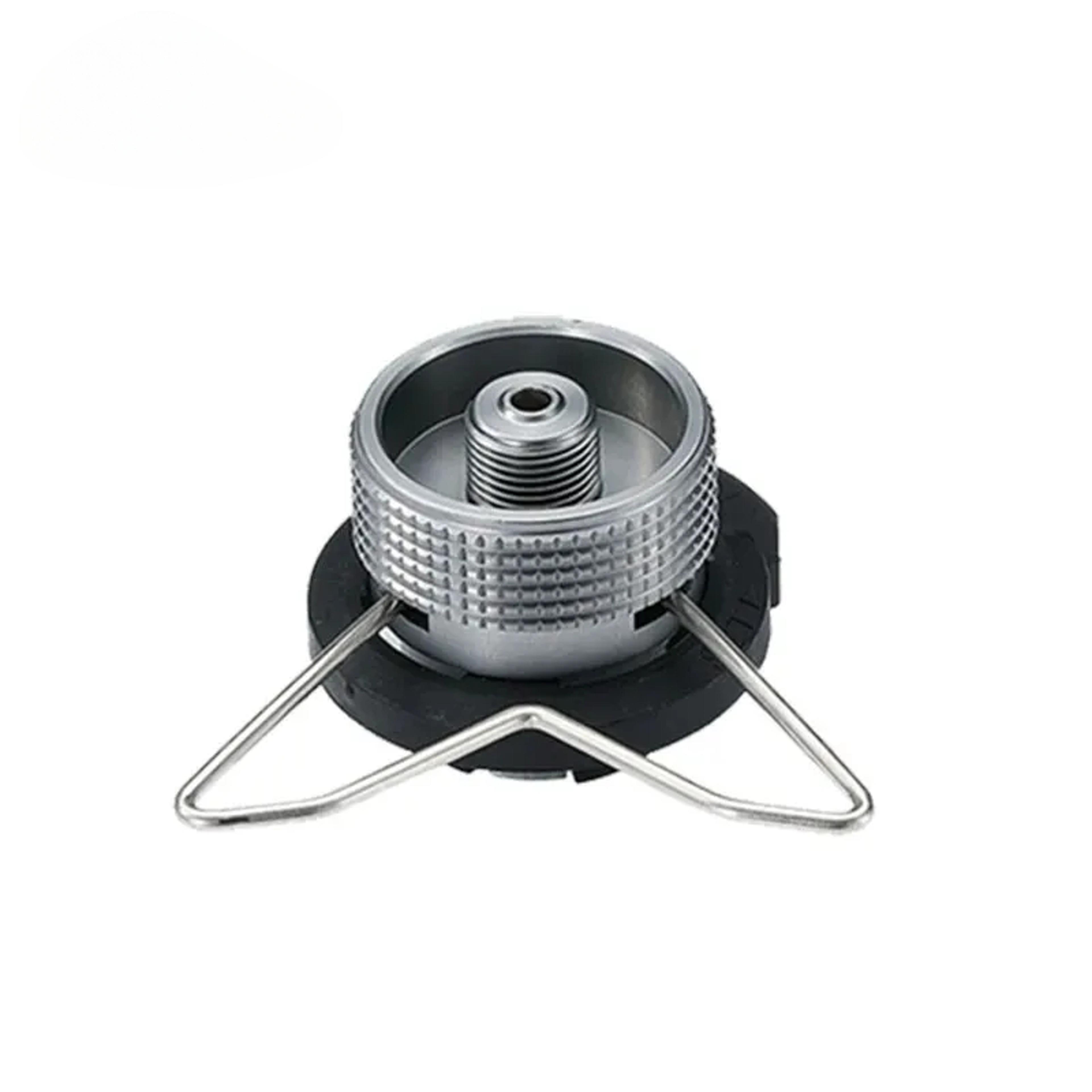 butane adapter conversion kit for gas cartridge, lindal valve output, screw-type nozzle