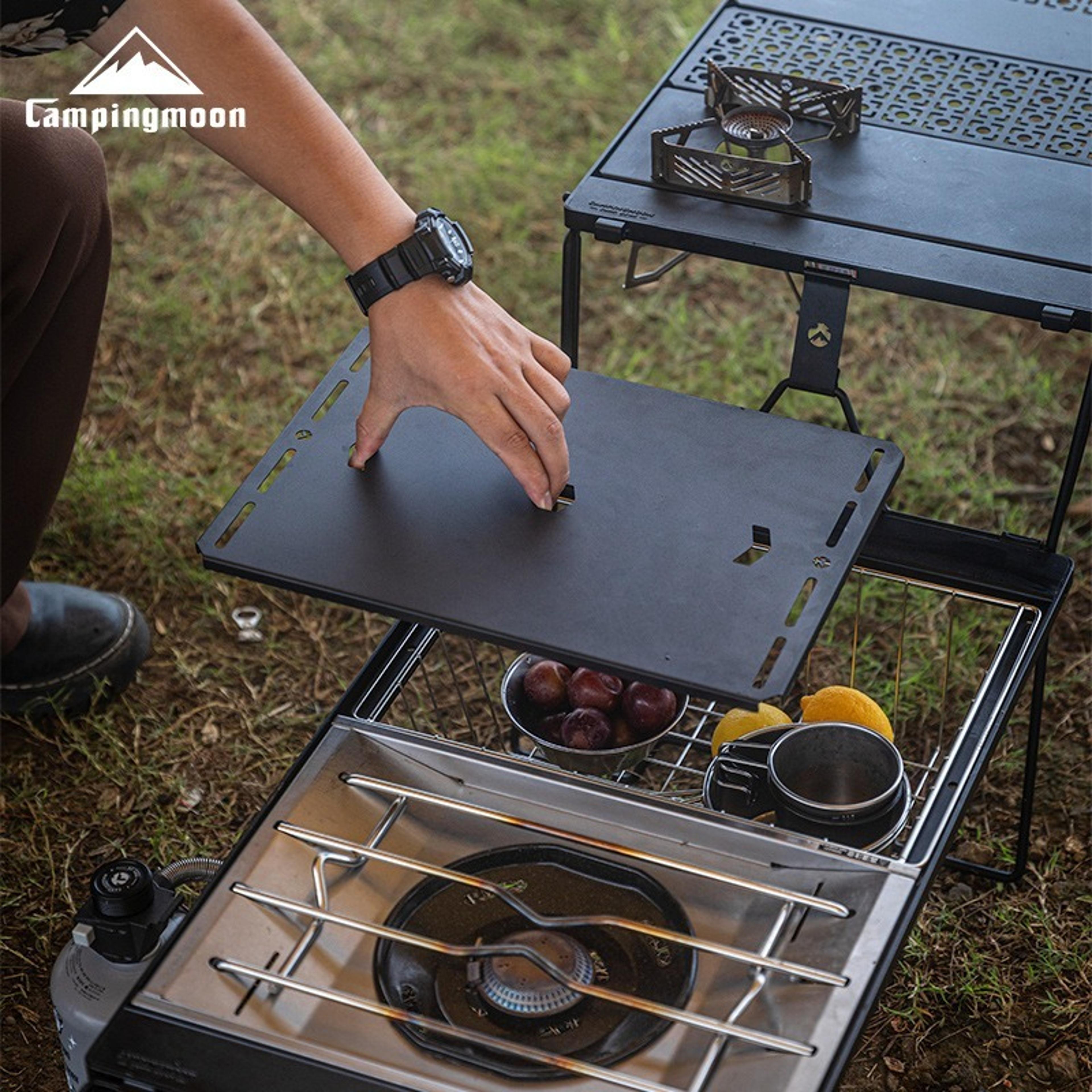 combination table for snow peak stove cover outdoor camping table accessories