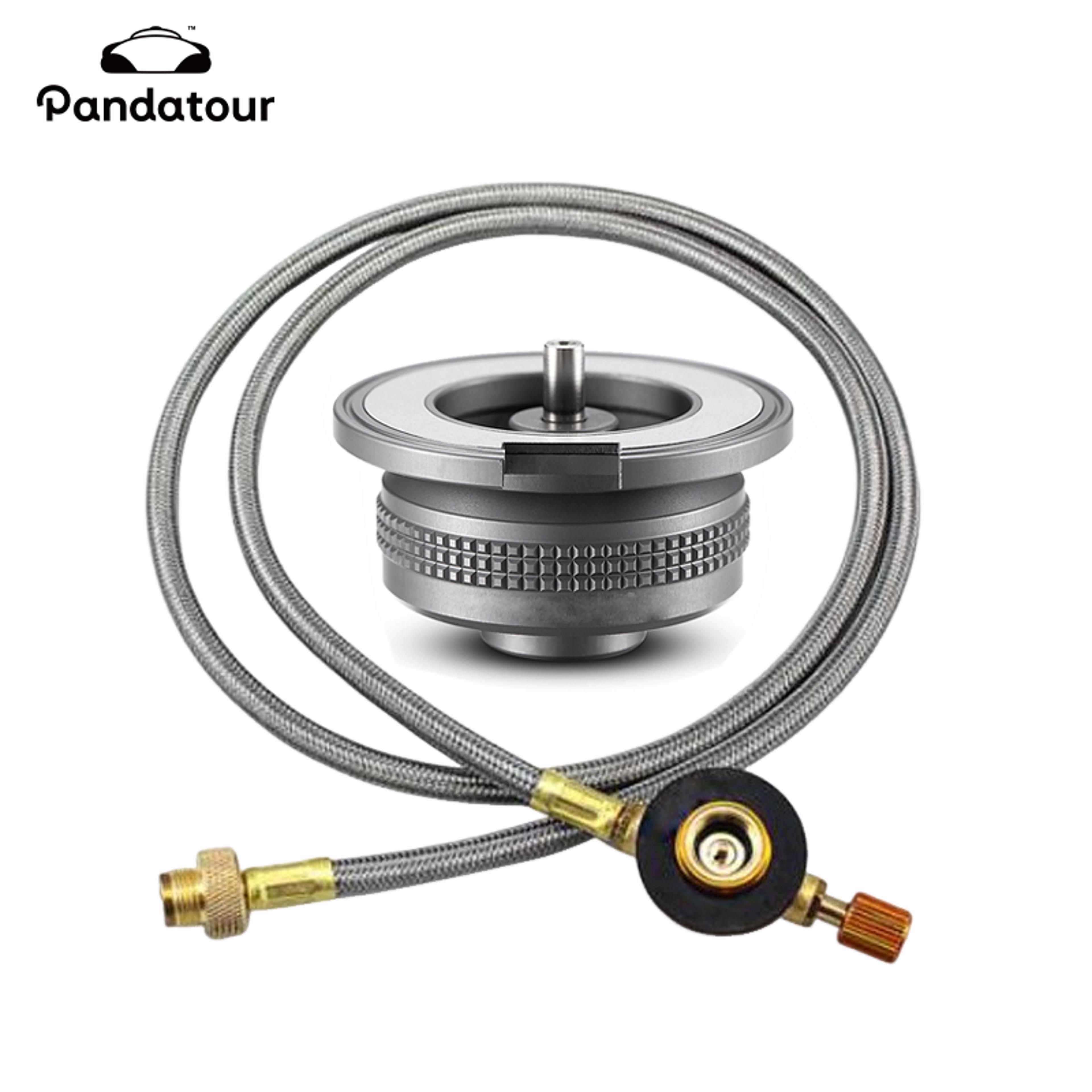 outdoor camping stove butane gas adapter & converter hose effortless outdoor cooking accessory