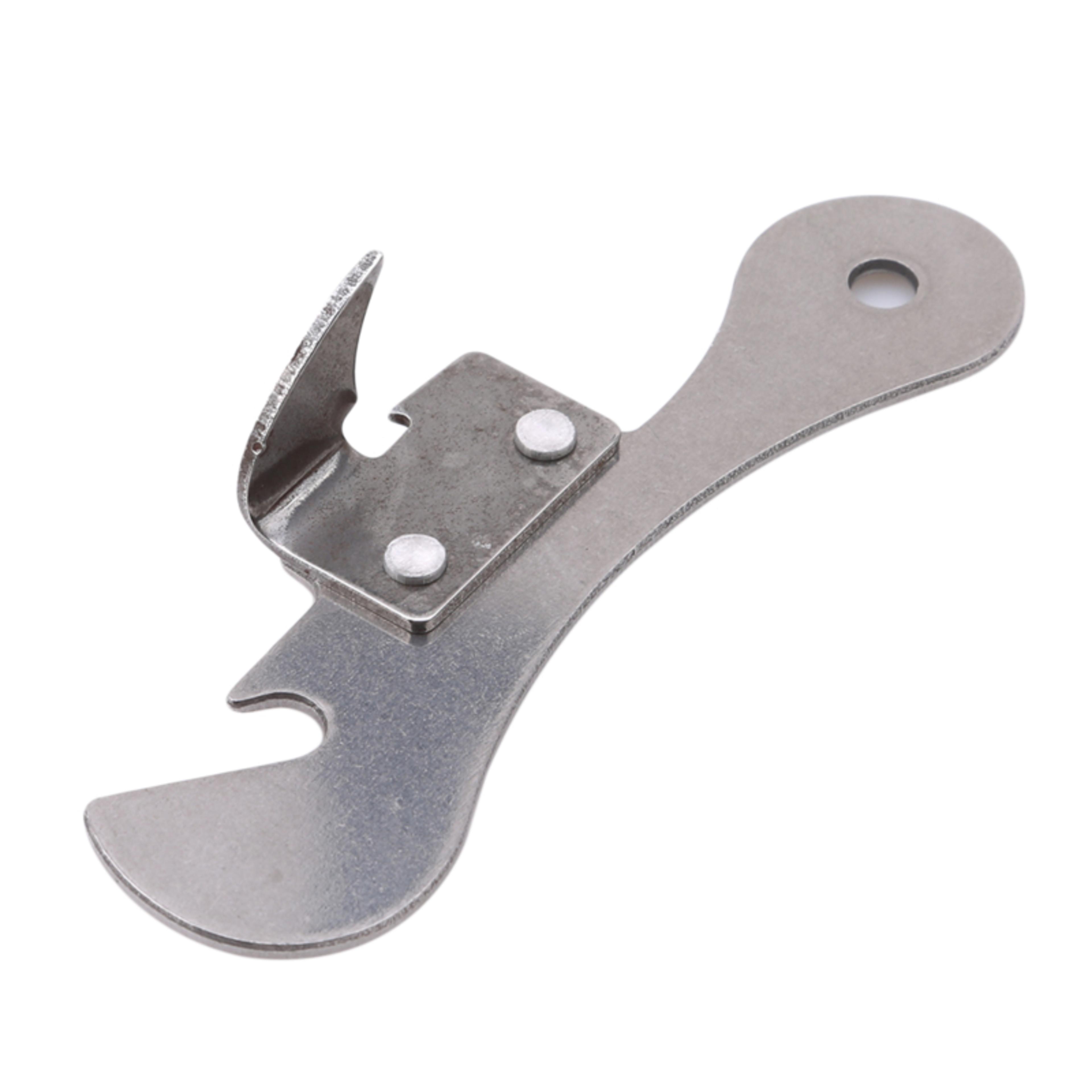 stainless steel manual can opener ergonomic & safe side cut tin jar opener for kitchen