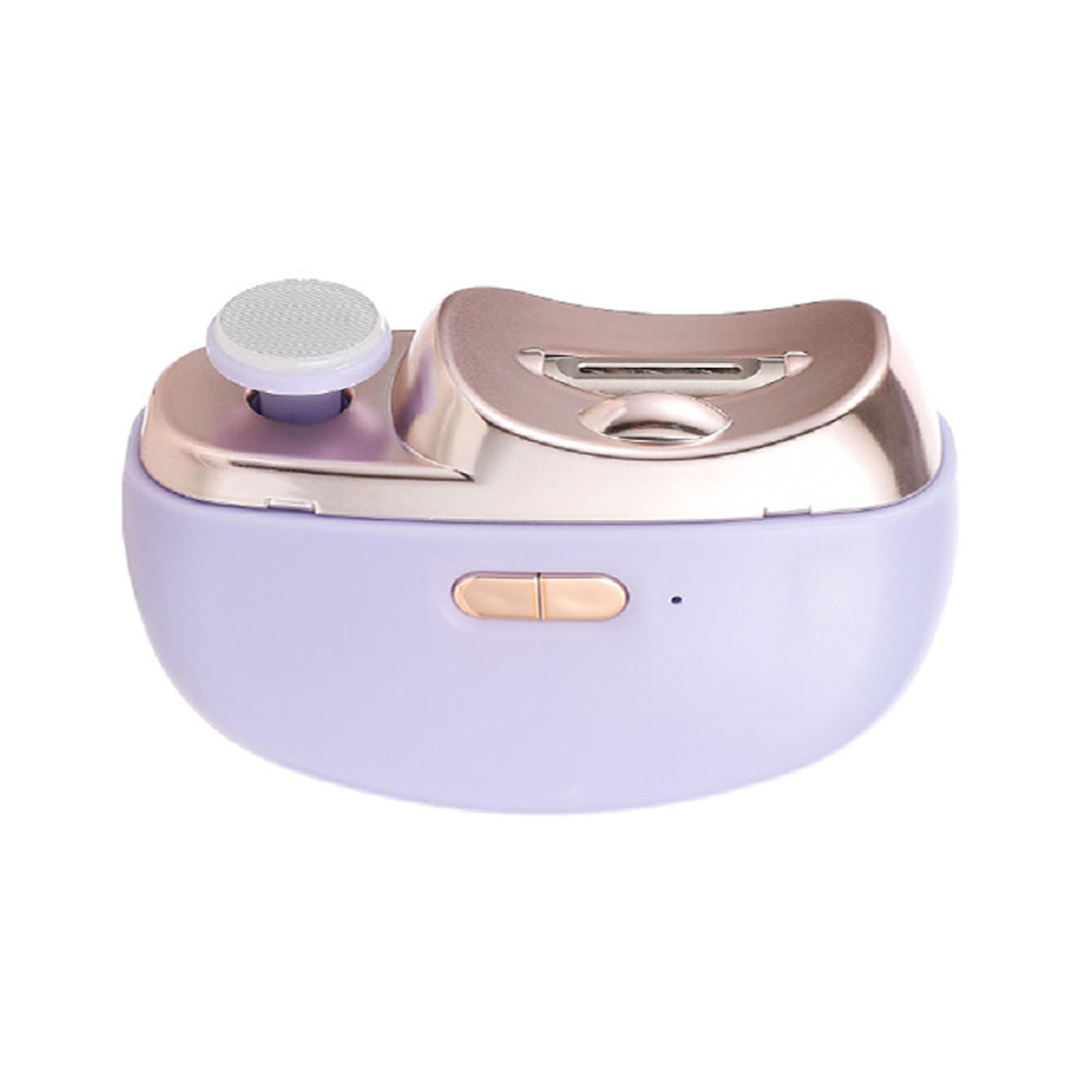 electric nail clipper with led light rechargeable automatic trimmer