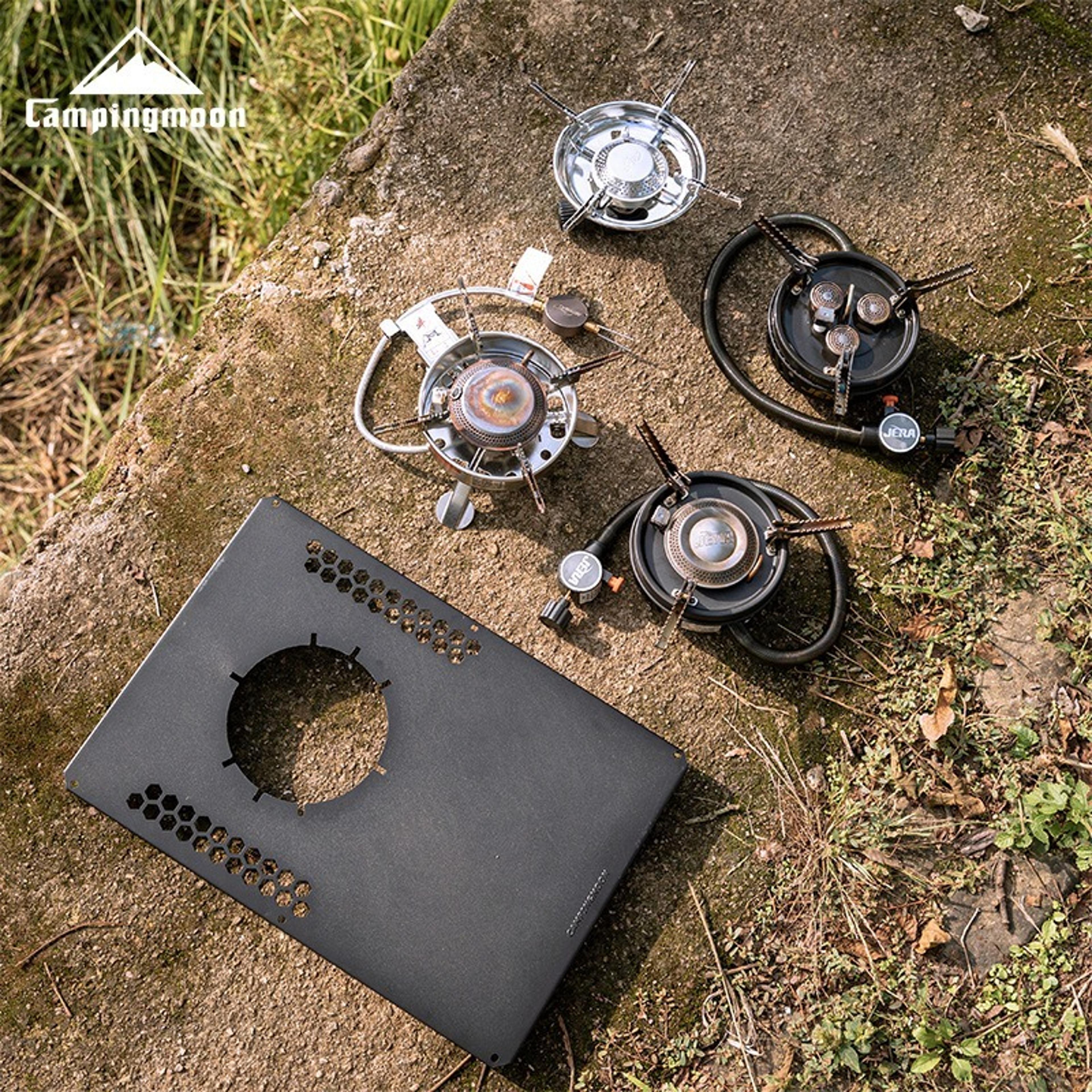 portable camping stove board style multi-purpose picnic table for outdoor cooking