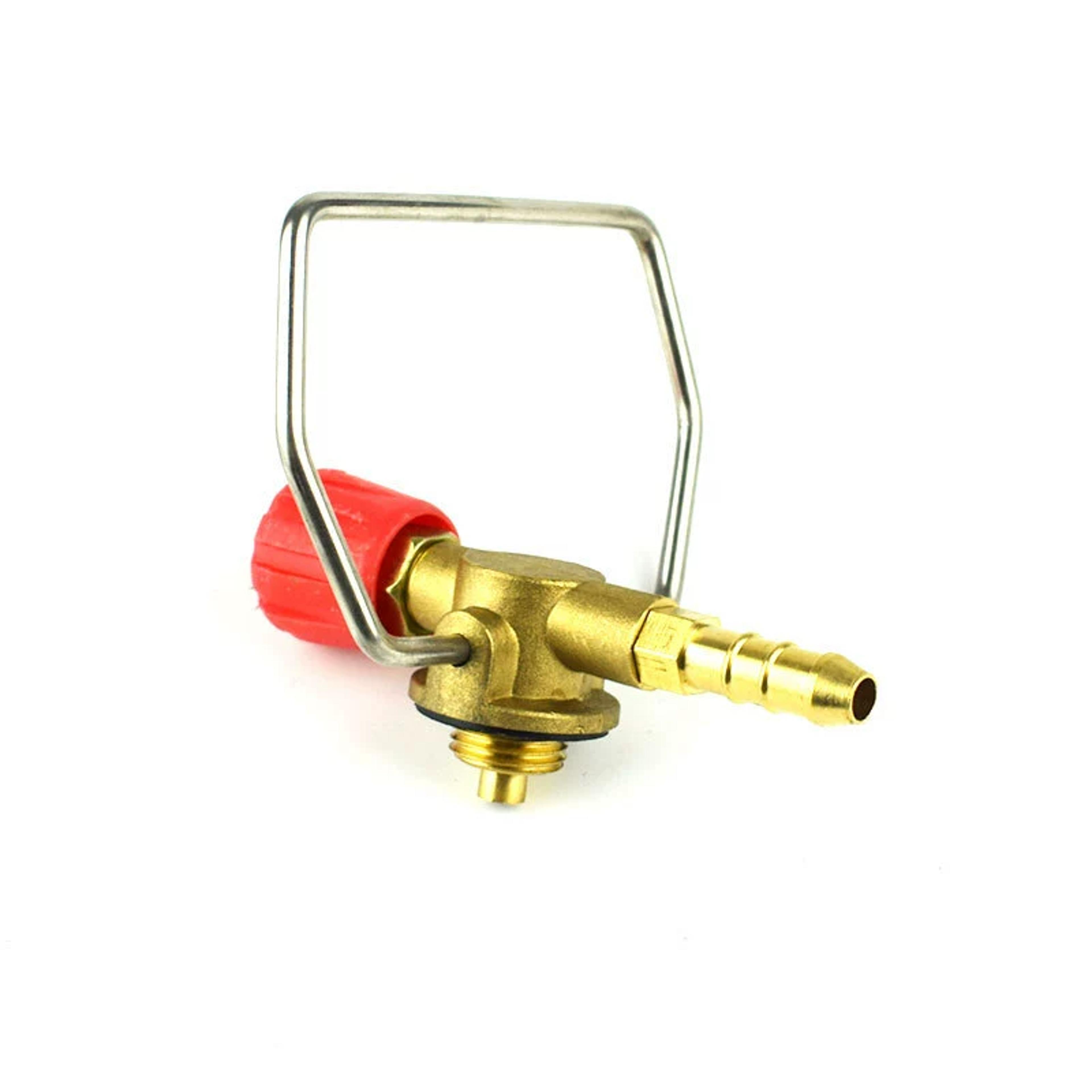 cylinder valve adapter for butane gas bottles universal camping gas adapter