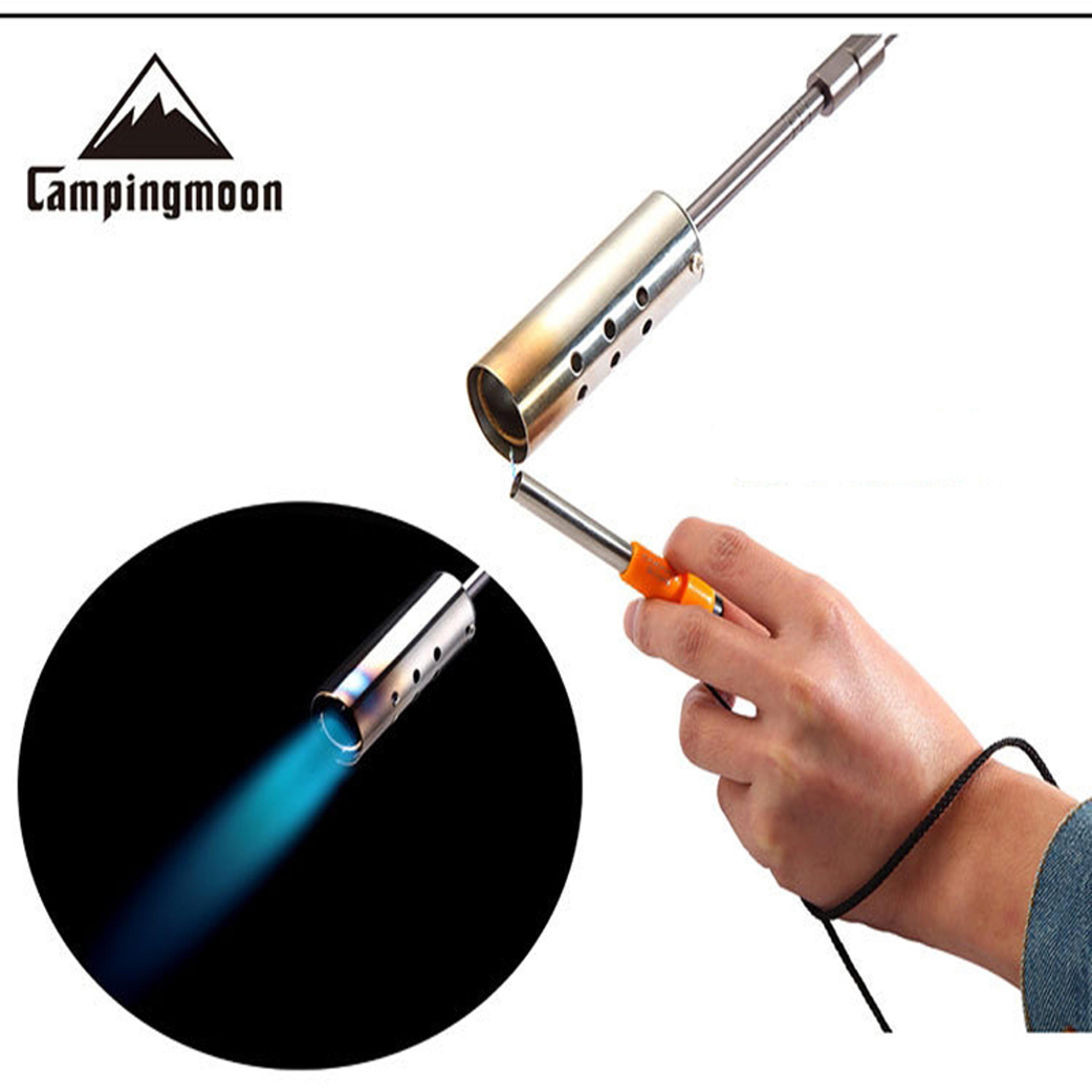 multi-use flamethrower lighter gun adjustable gas torch for bbq, cooking, and outdoor use