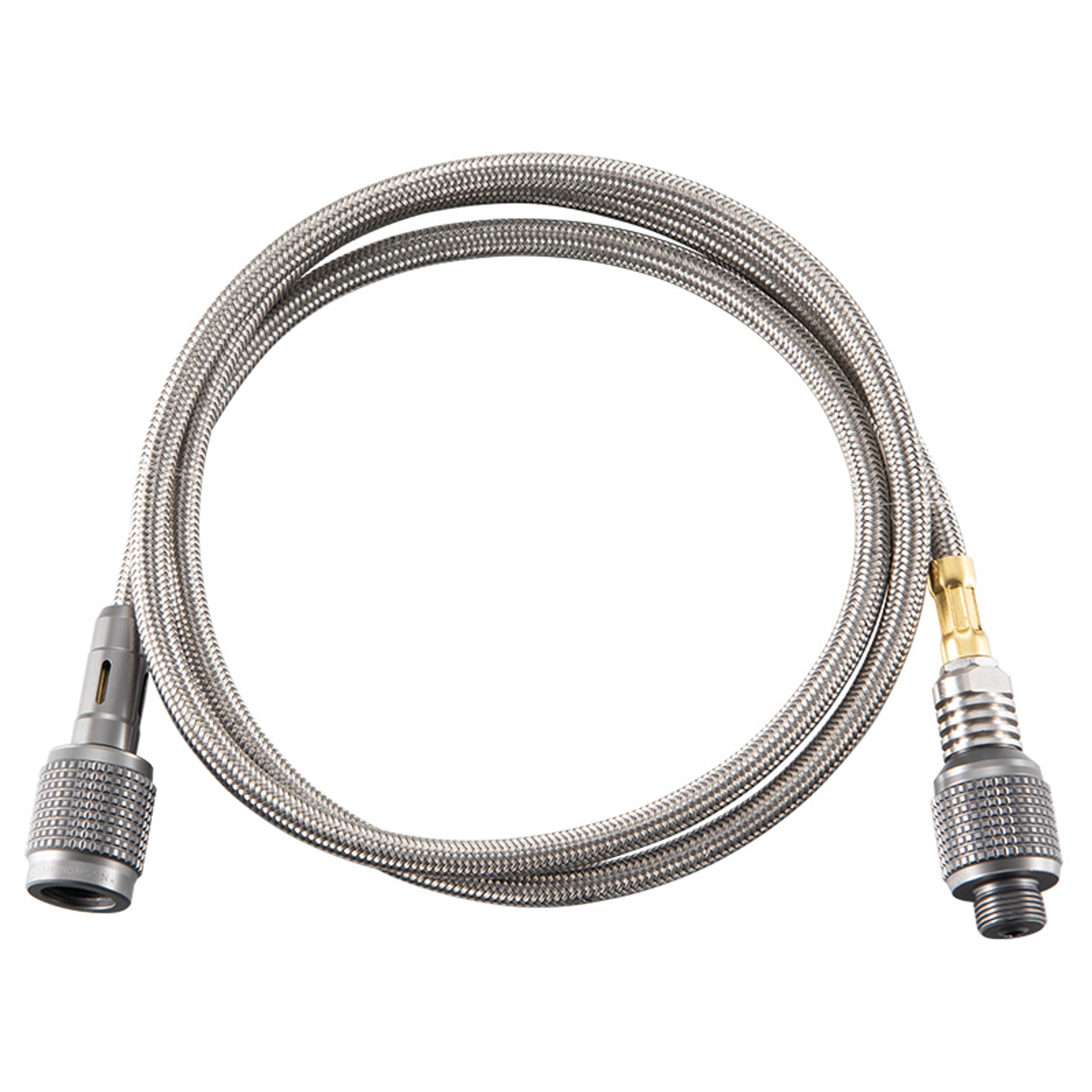 stainless steel bbq gas stove adapter extension hose for hiking & camping