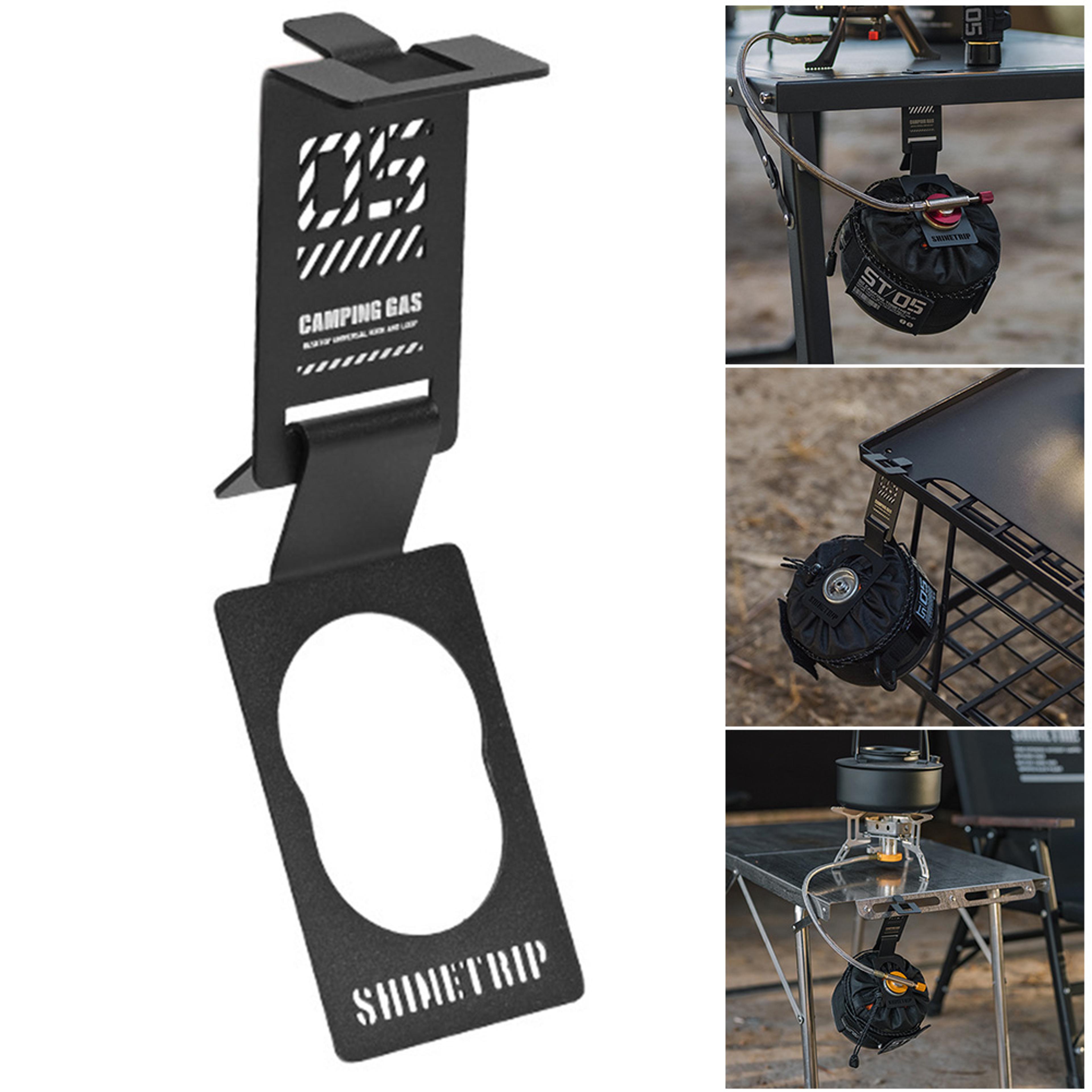 heavy duty camping table butane gas tank hanger stainless steel camping table hanger & outdoor camping accessories