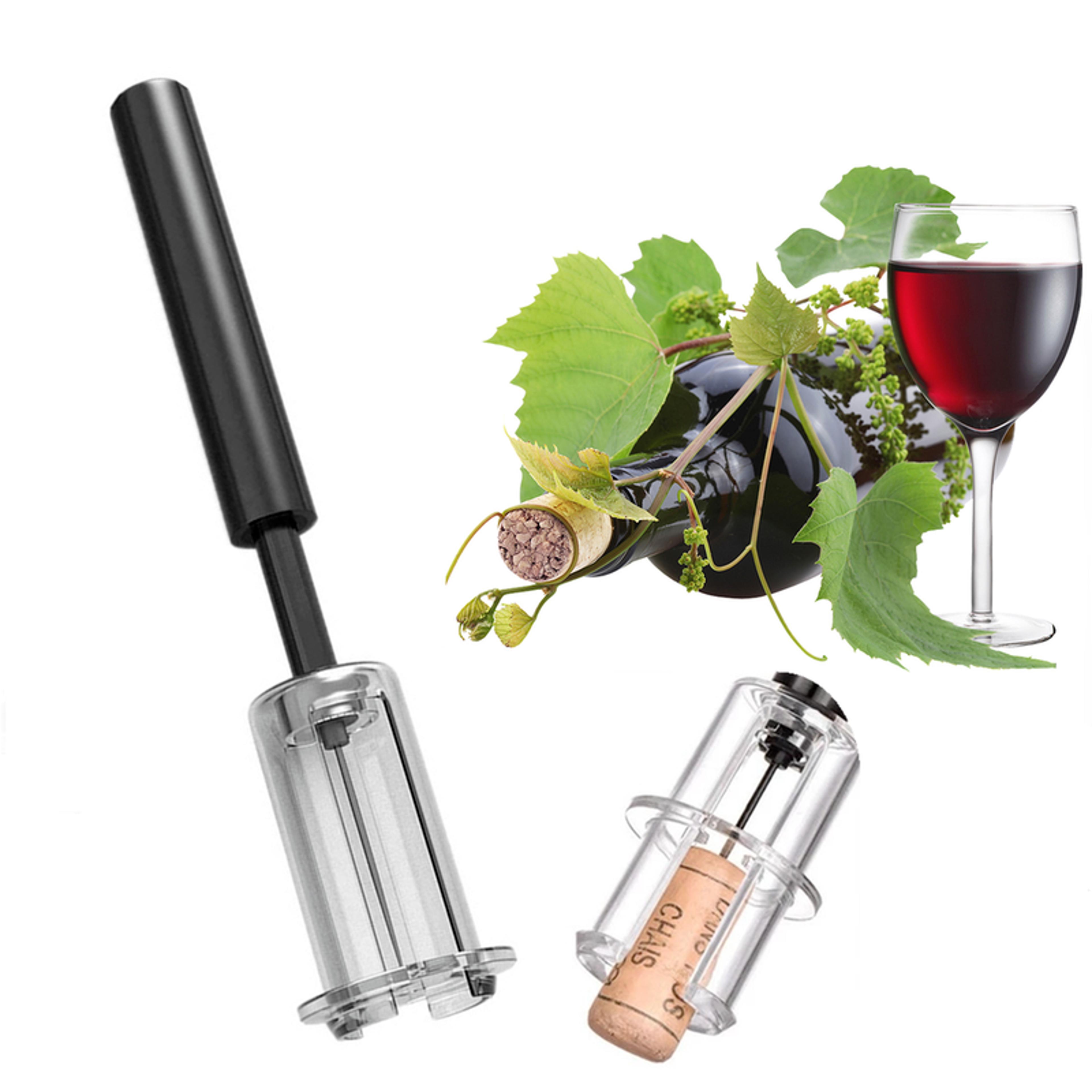 professional air pressure wine opener easy manual wine bottle opener corkscrew tool