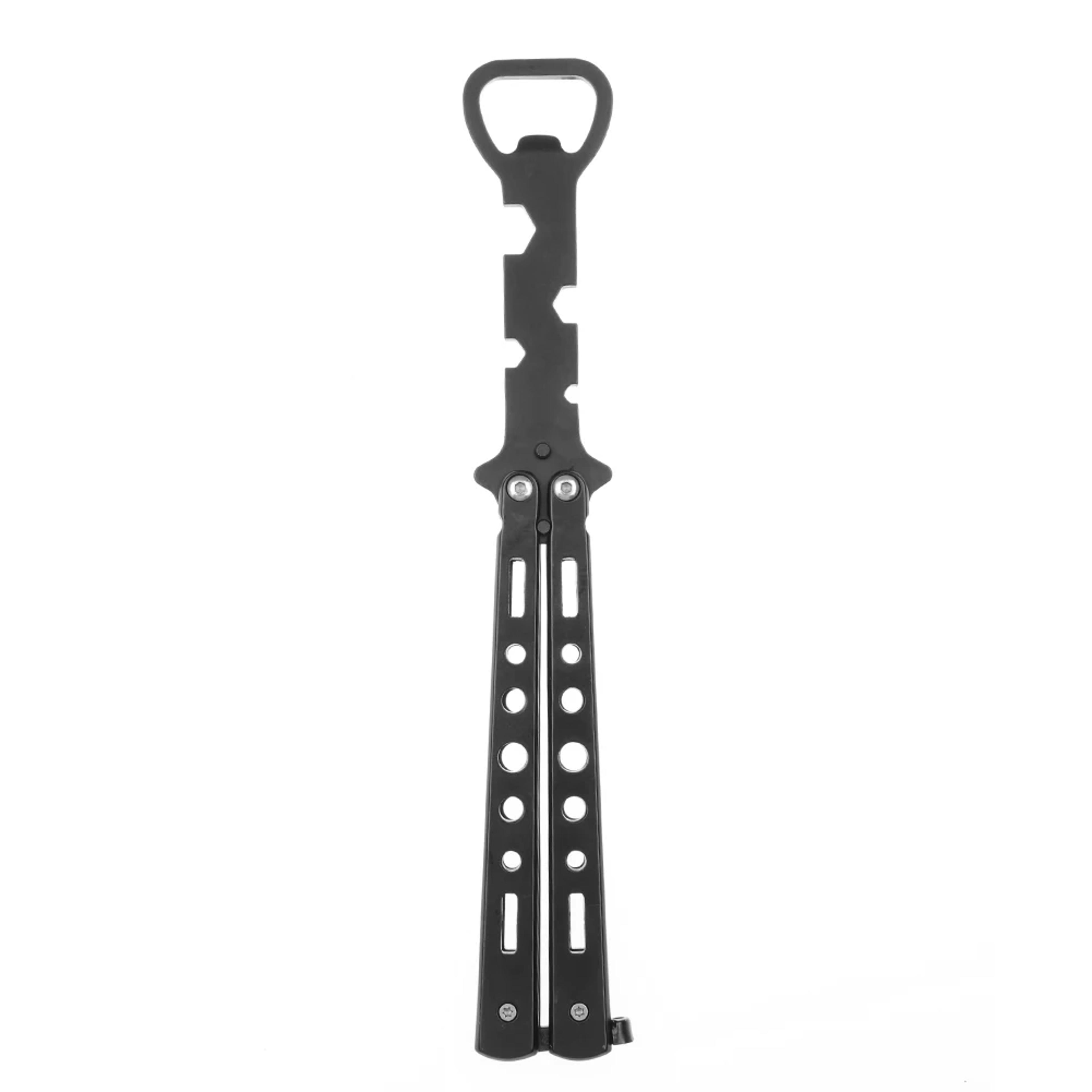 folding stainless steel butterfly beer bottle opener portable pocket bar tool
