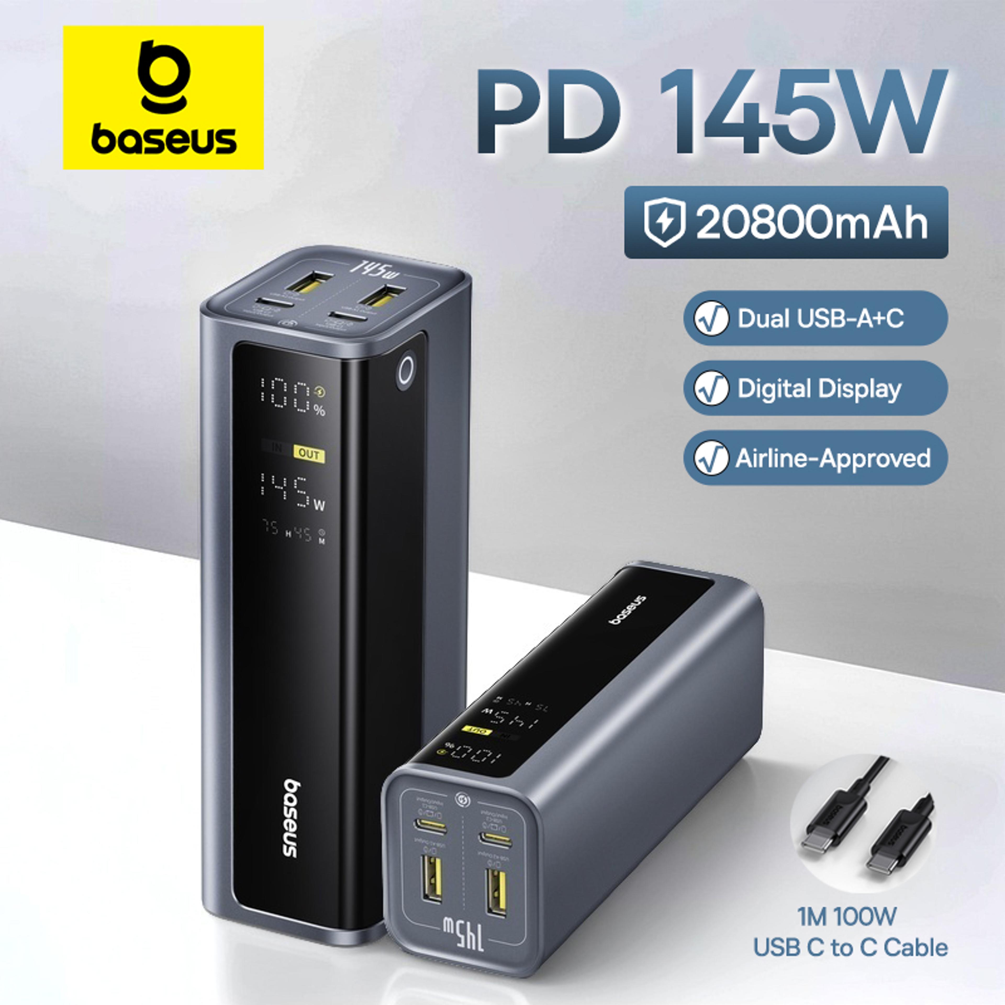 usb c power bank portable charger for laptop & phone
