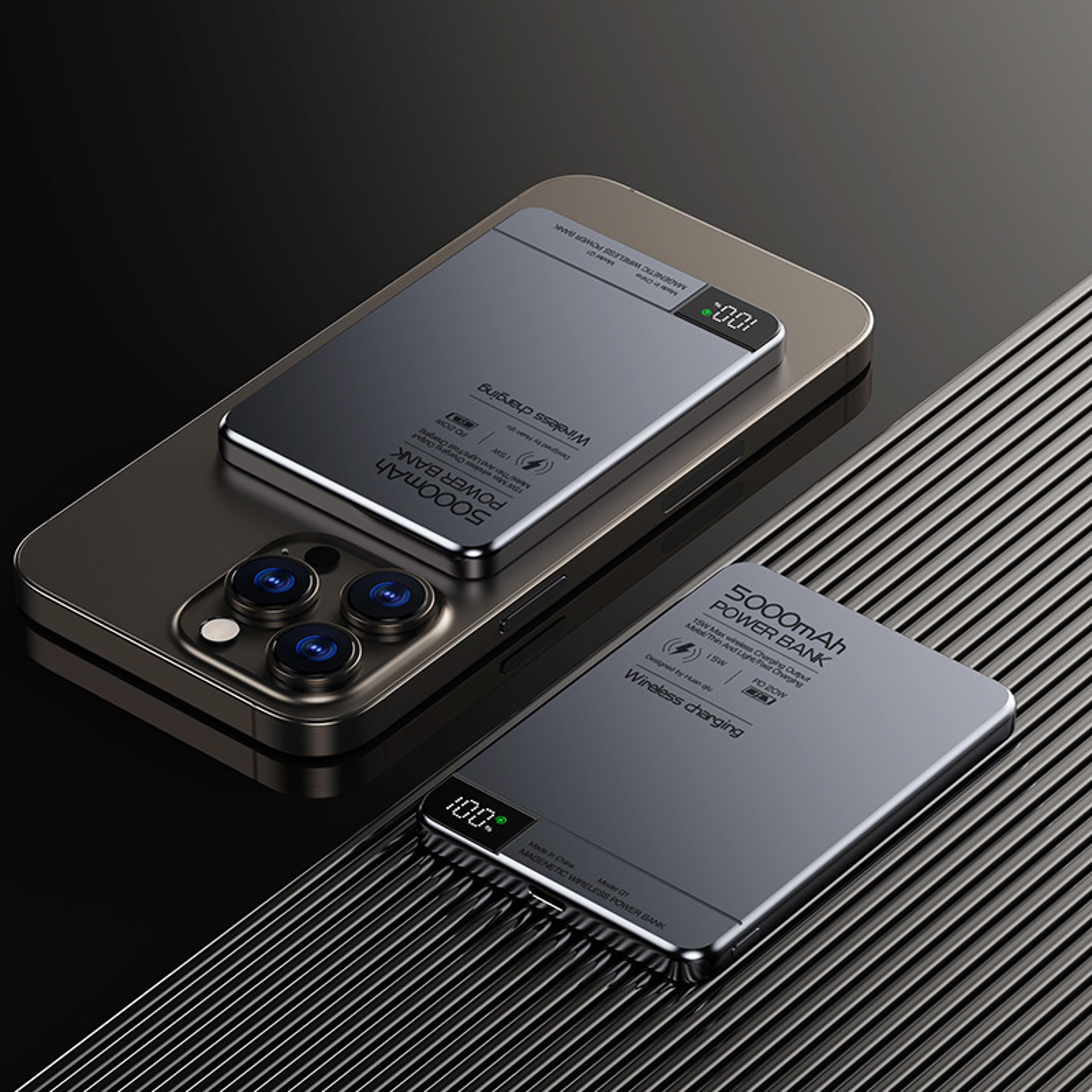 power bank magnetic wireless with fast charging