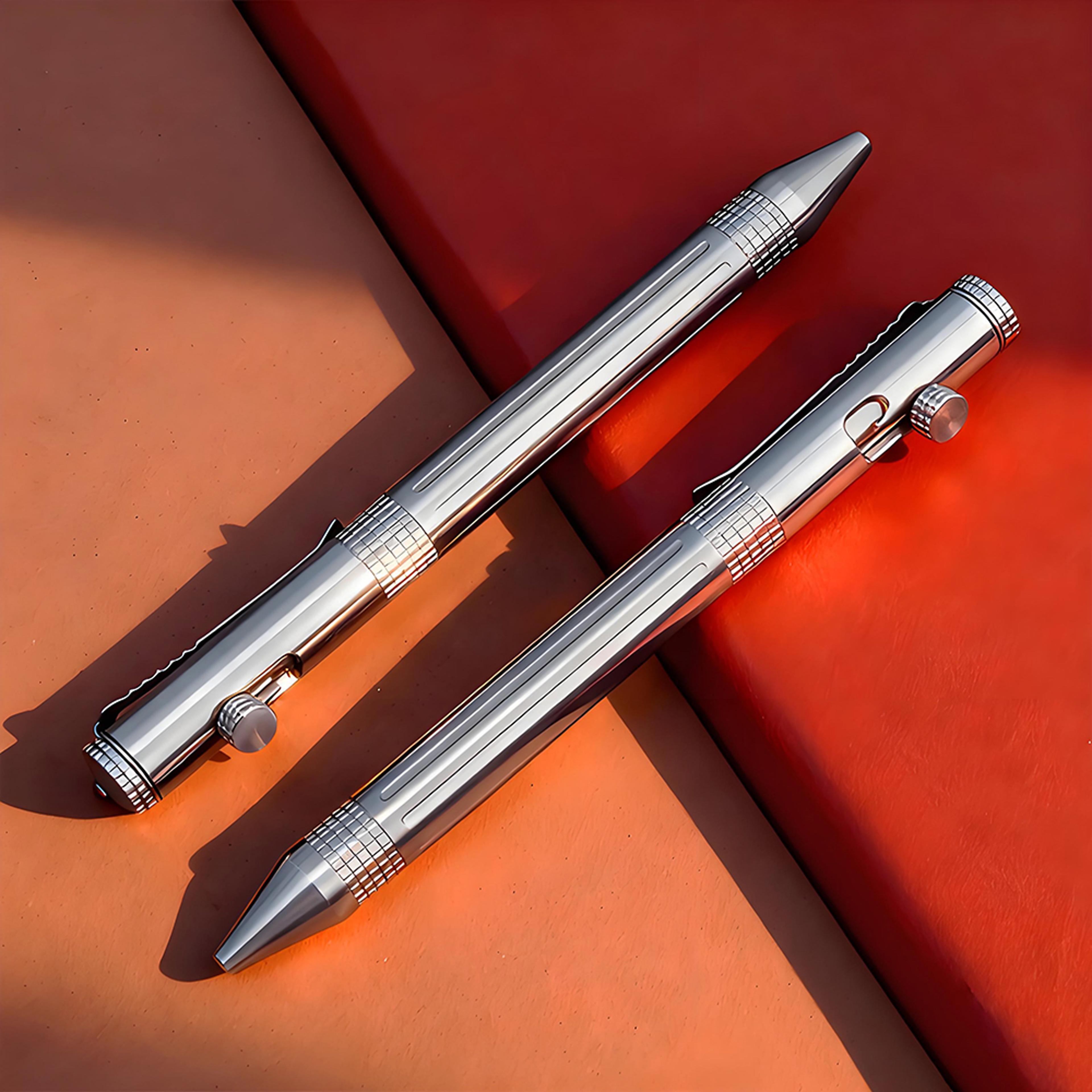premium metal tactical pen for self defense & emergency survival