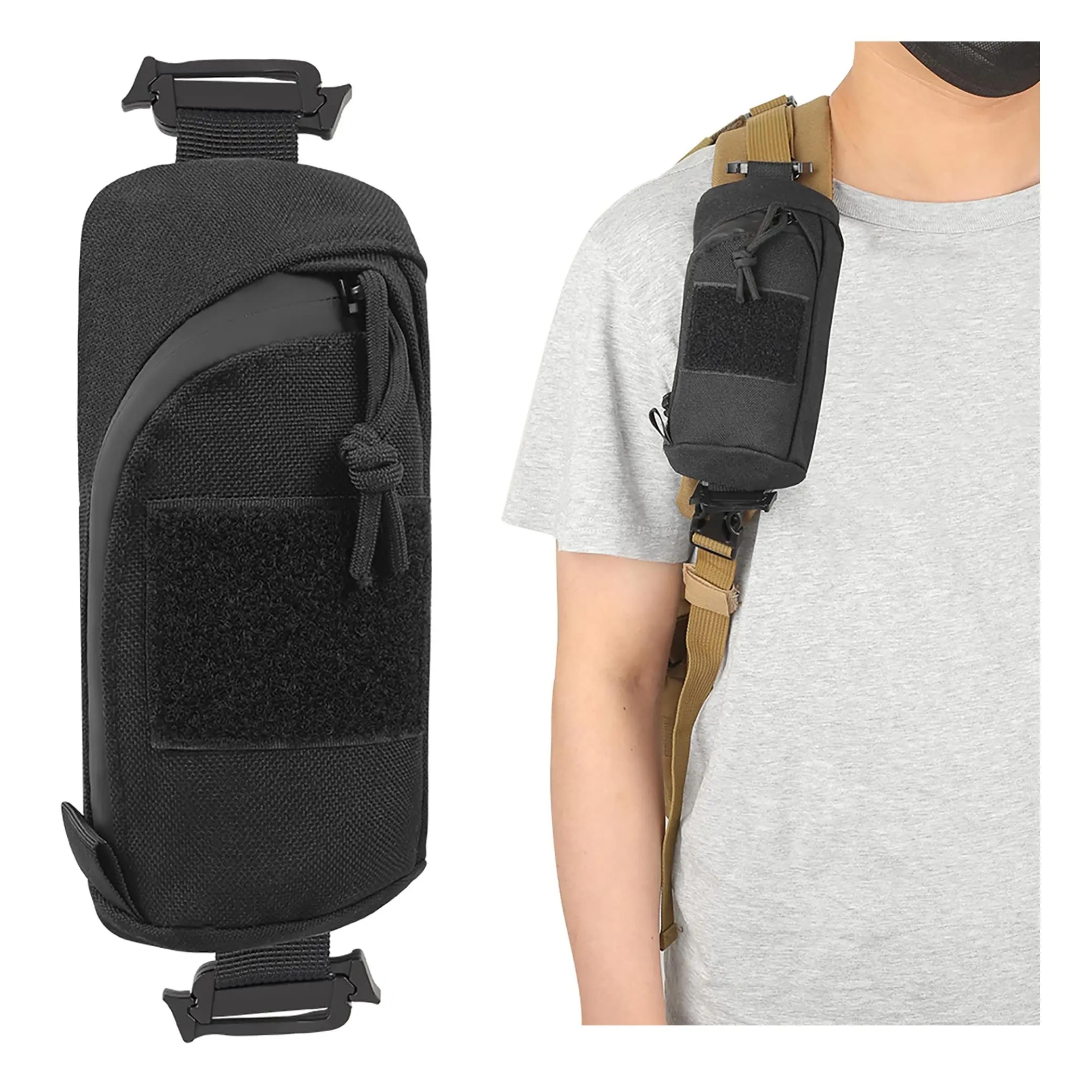 tactical pouch edc tool compact utility bag with adjustable shoulder strap