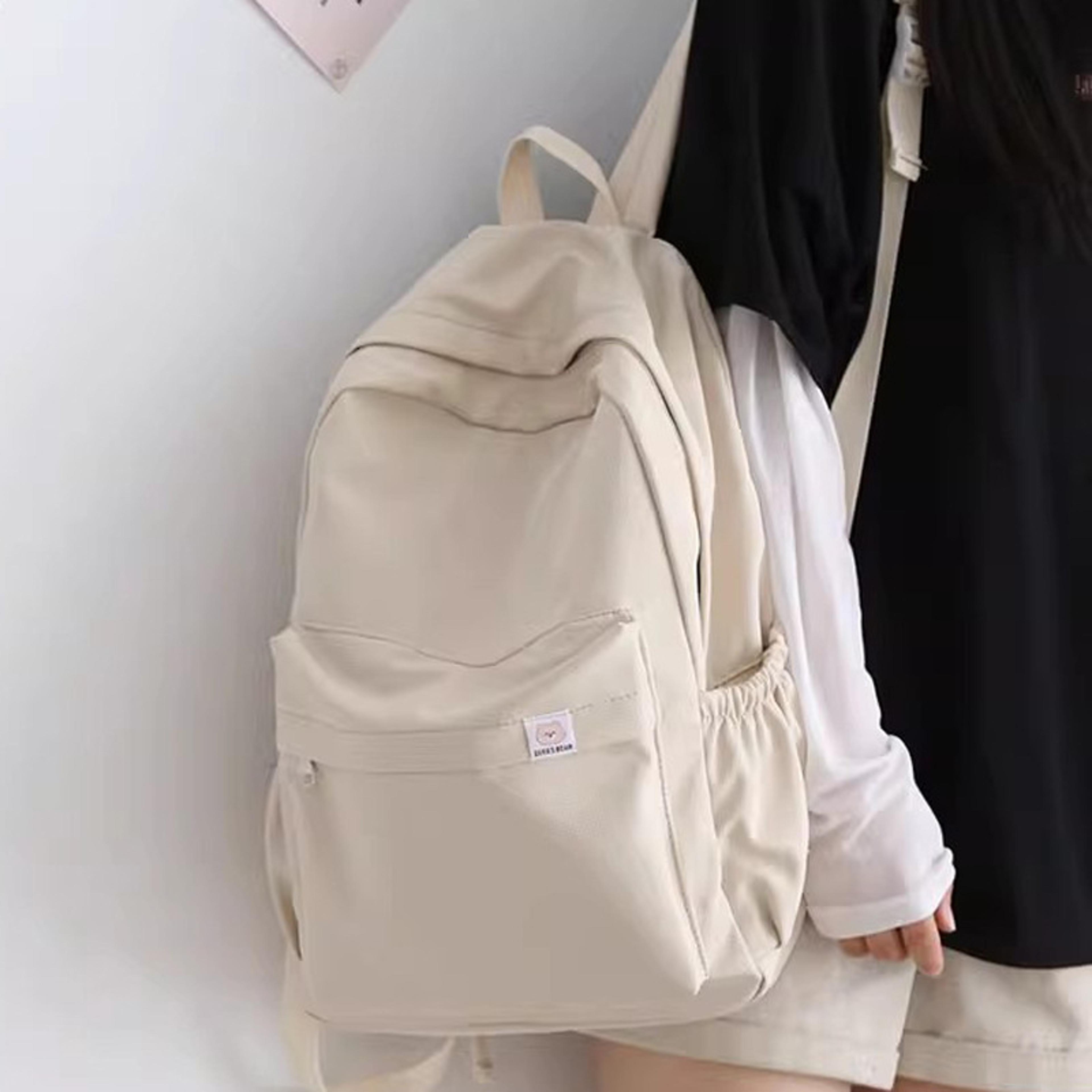 high-capacity minimalist student backpack for college & daily use