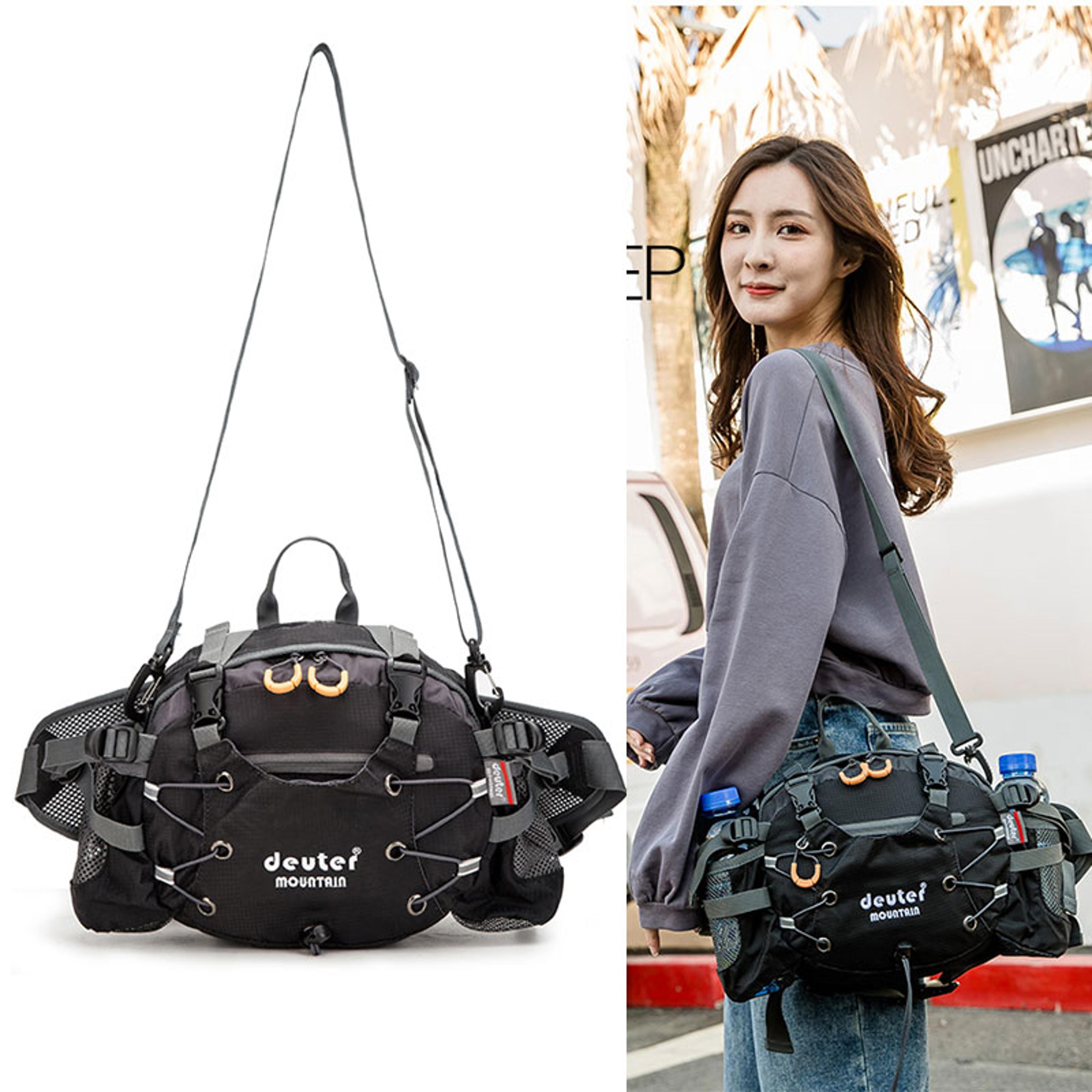 adventure ready tactical sling bag lightweight crossbody chest bag for travel, cycling & hiking
