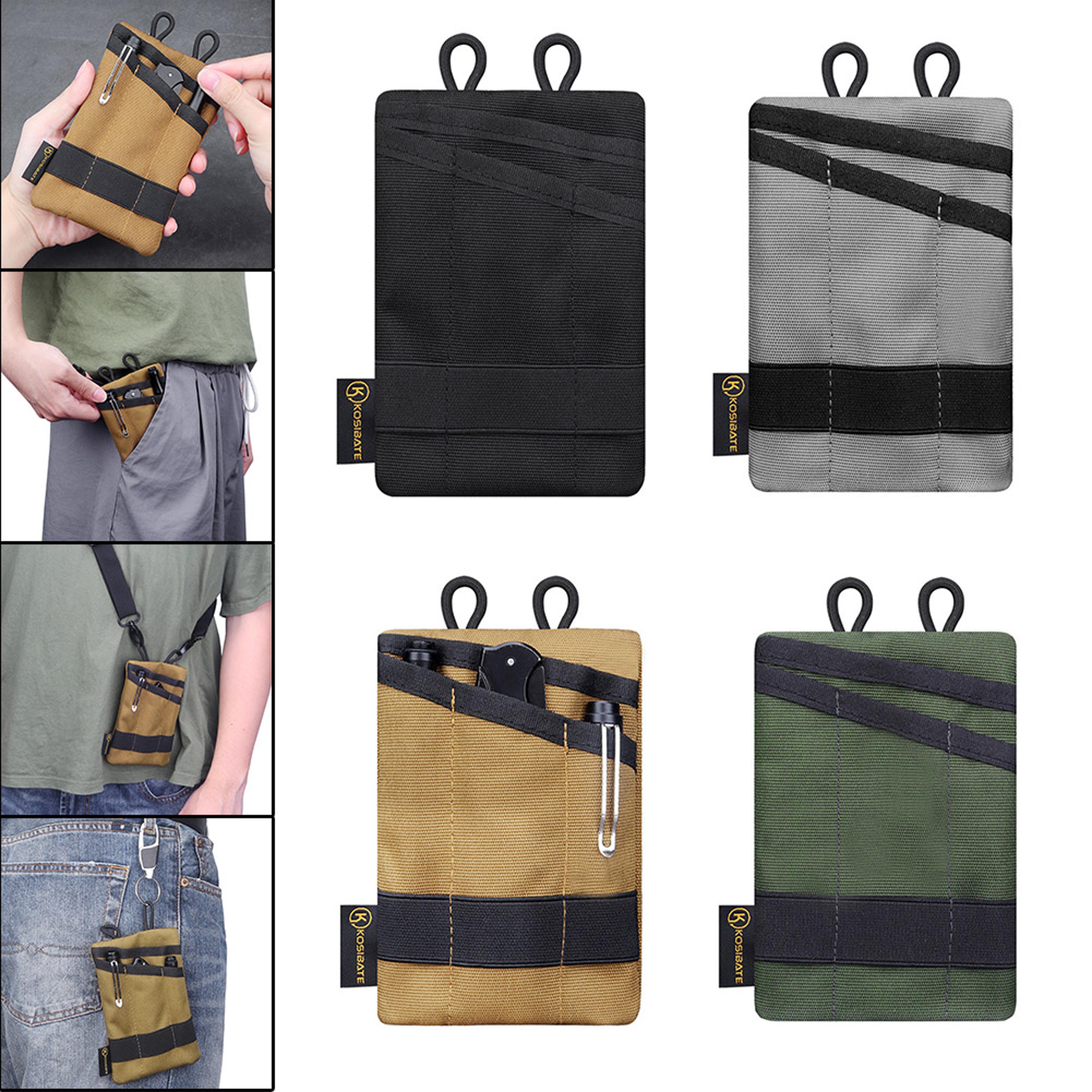 pocket organizer pouch for travel, hiking & everyday carry gear