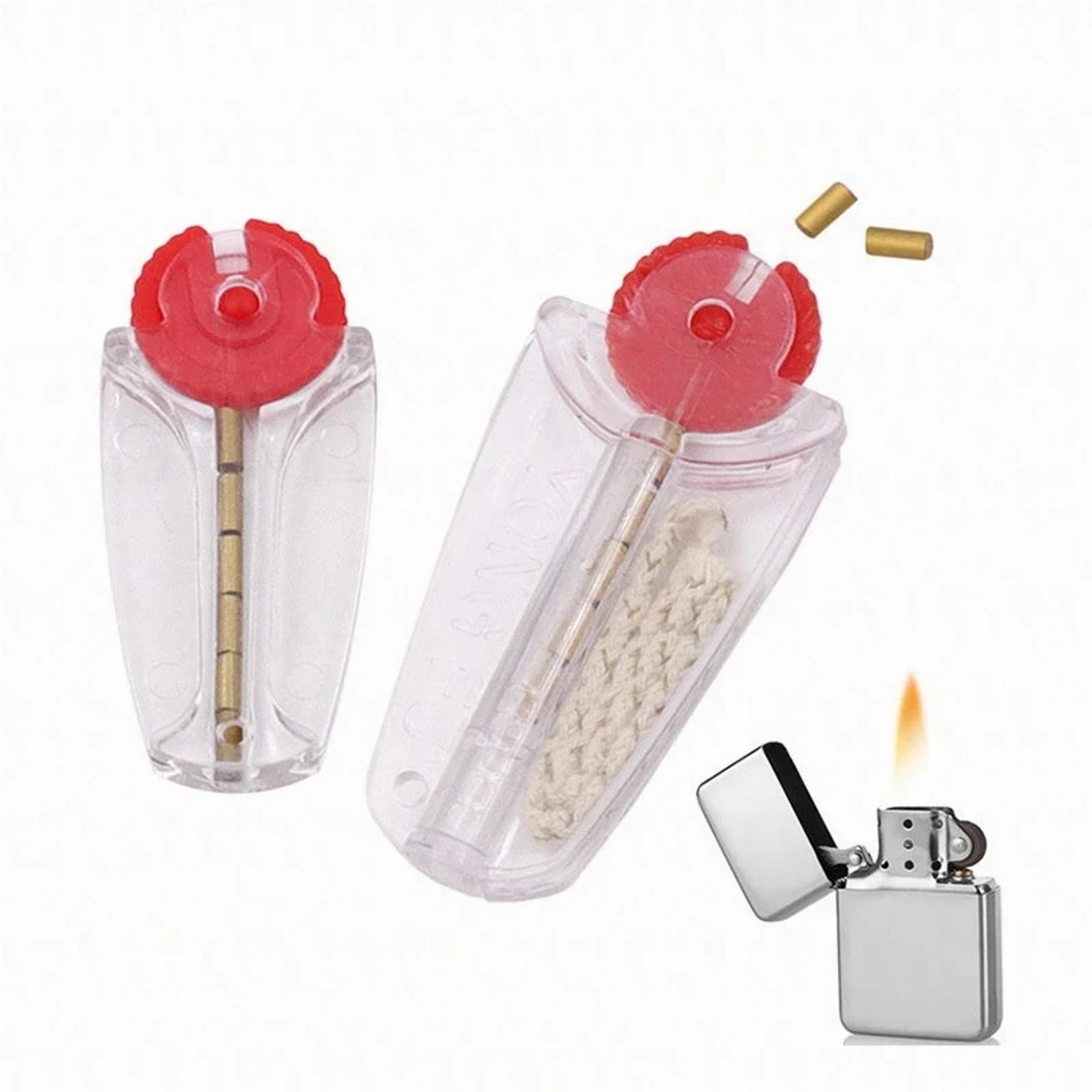 premium flint cotton wick replacement kit for oil & kerosene lighters
