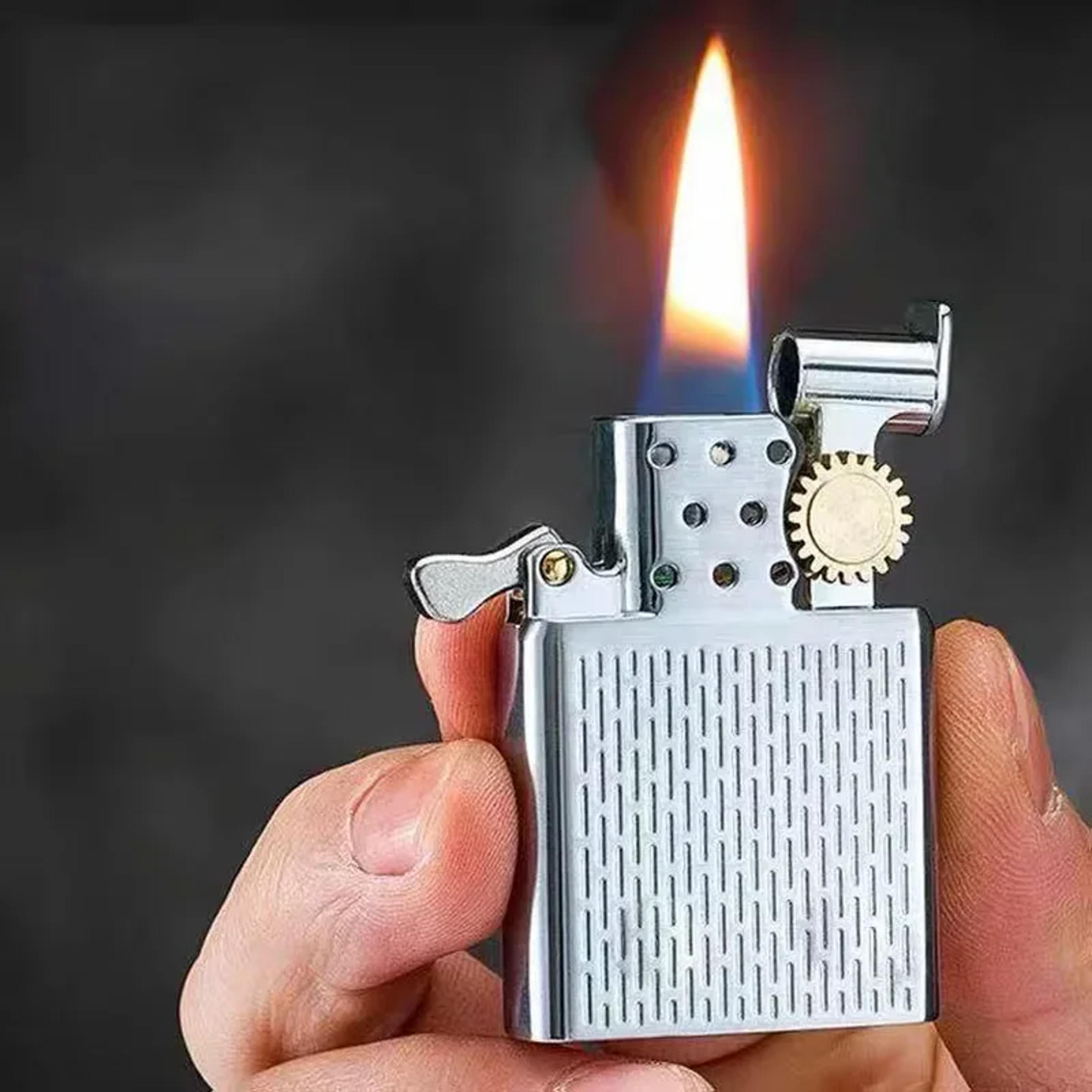premium kerosene lighter insert replacement with durable flint wheel & brass components