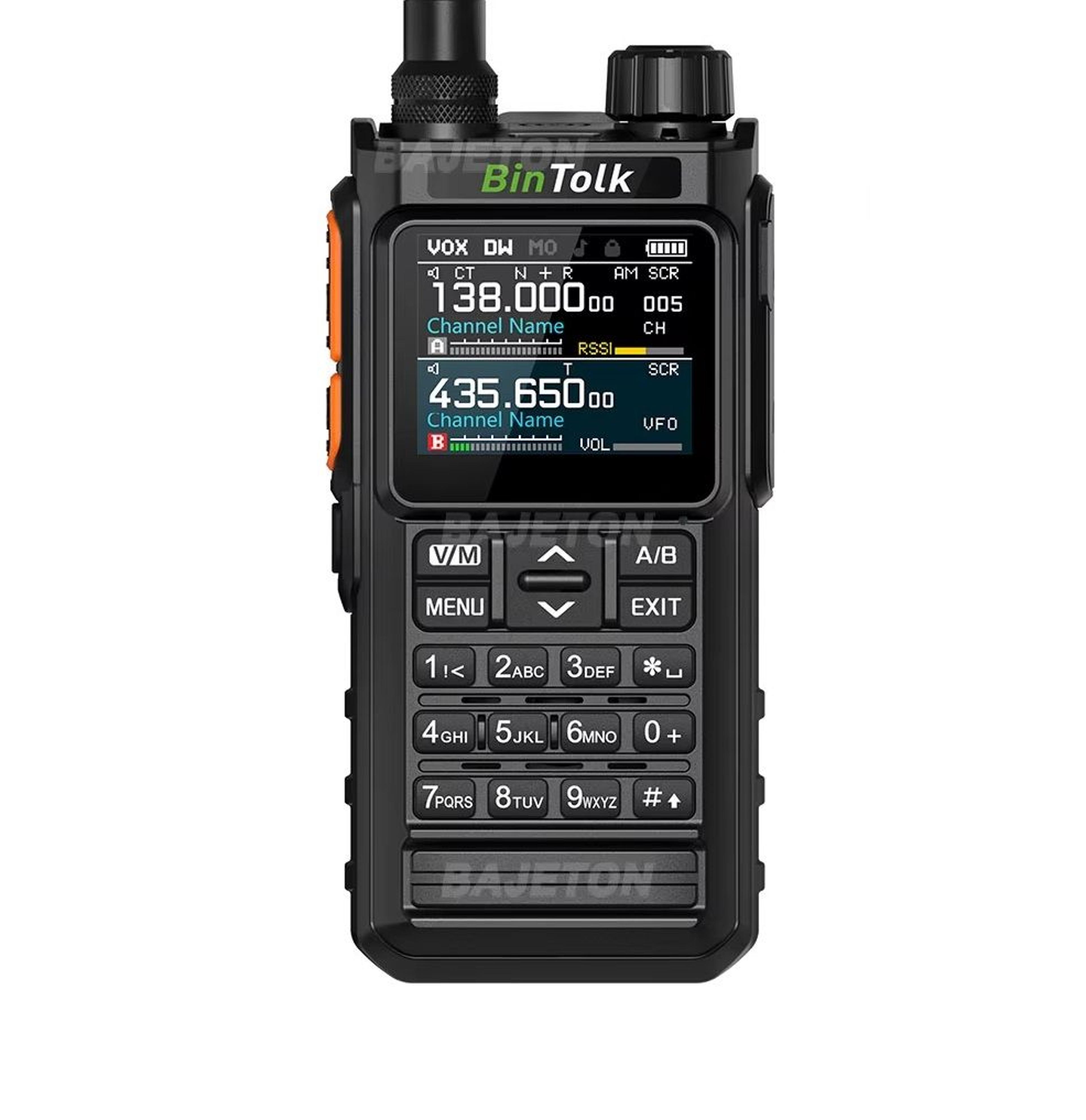 multi-band walkie talkie with bluetooth & noise reduction