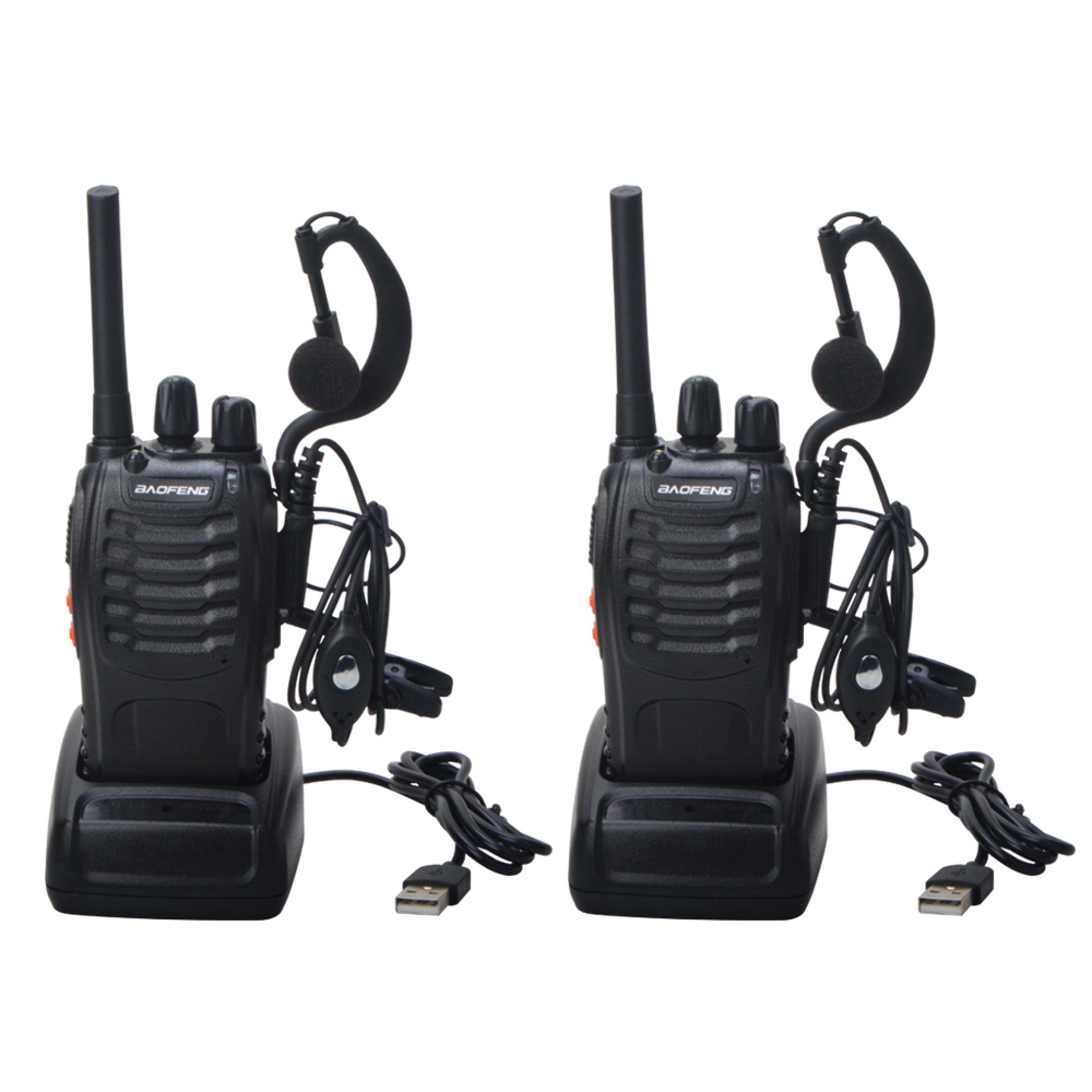 rechargeable uhf channel walkie talkies
