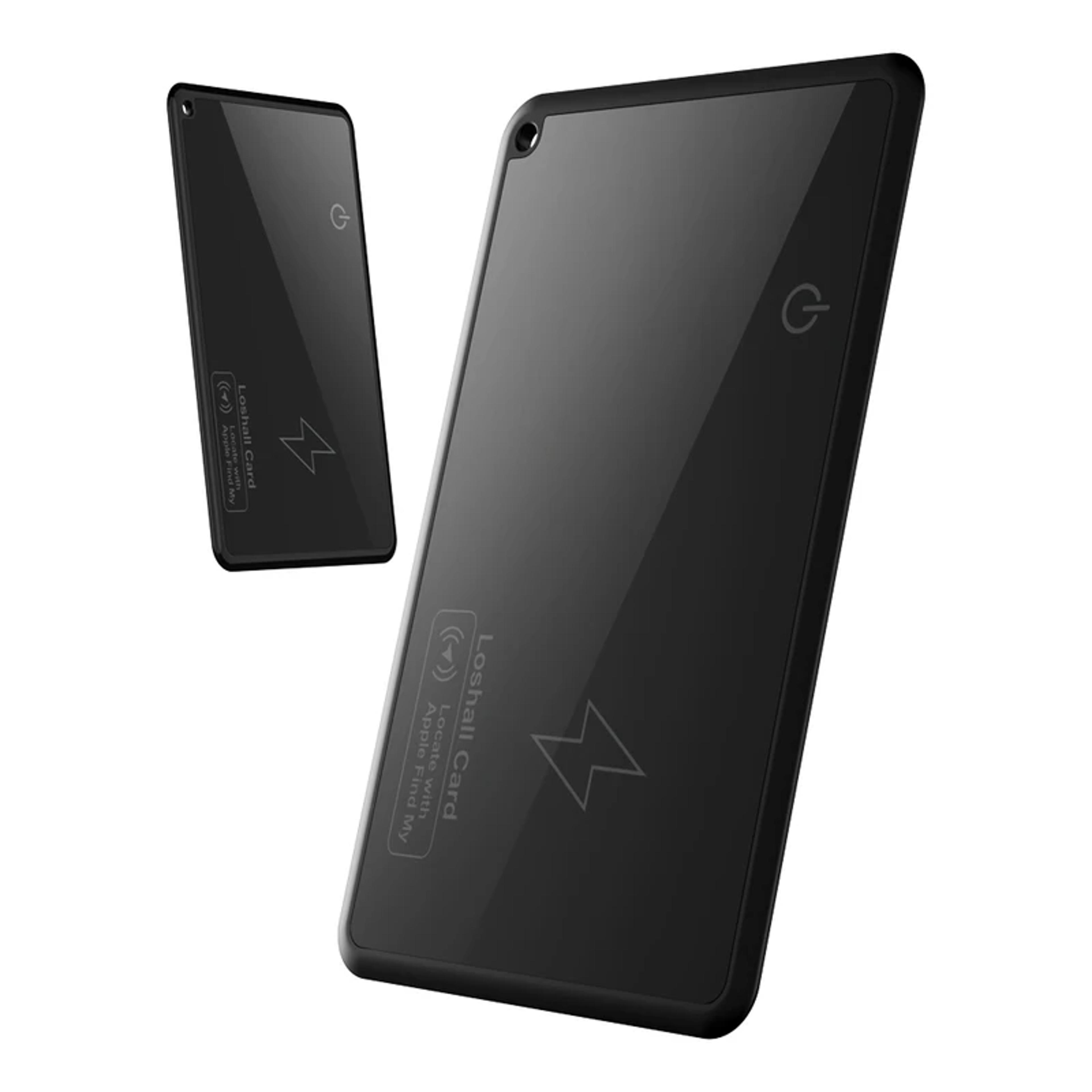 smart wireless wallet tracker card with apple find my waterproof slim gps locator