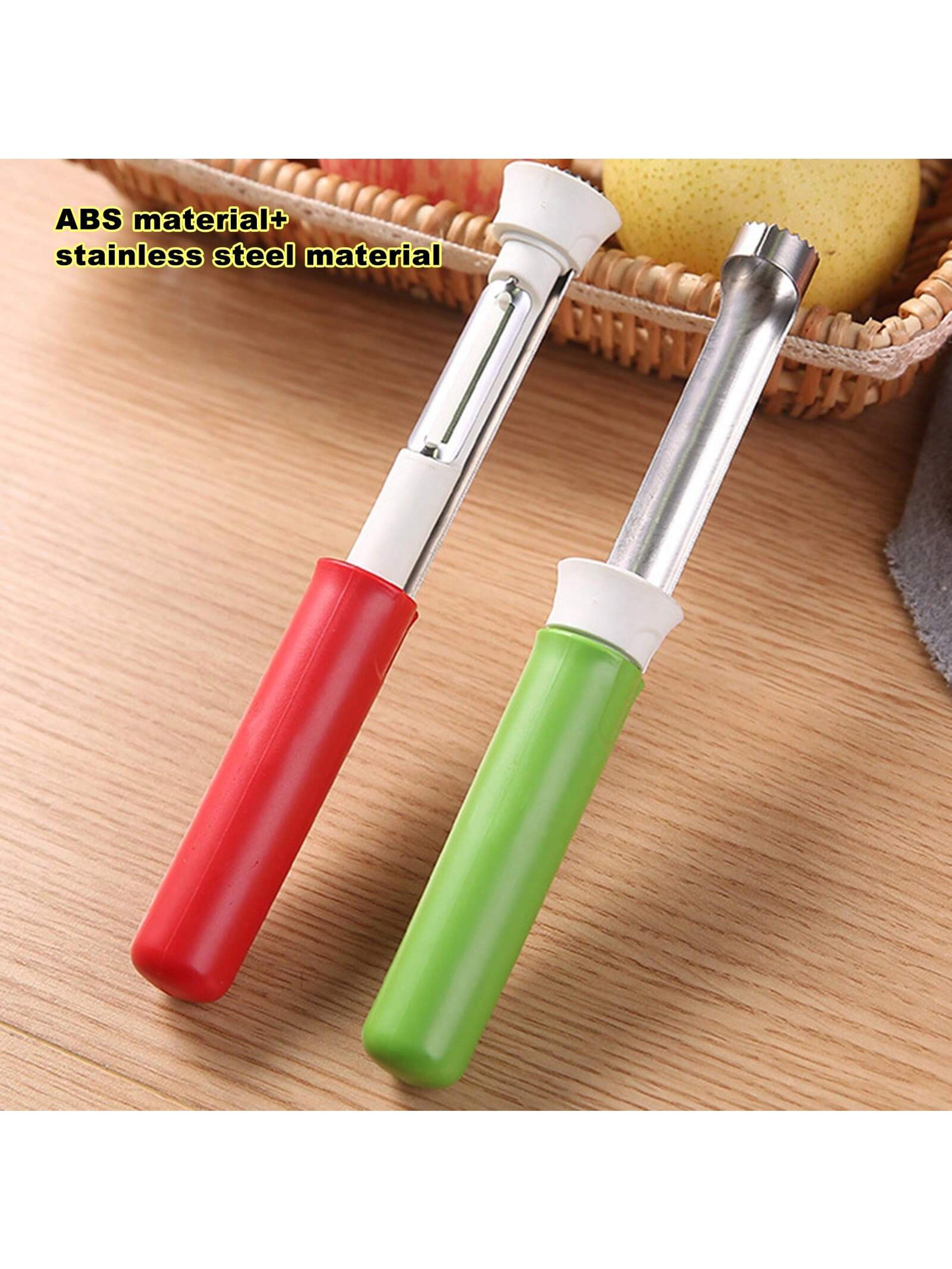 premium stainless steel apple & fruit corer peeler kitchen tool