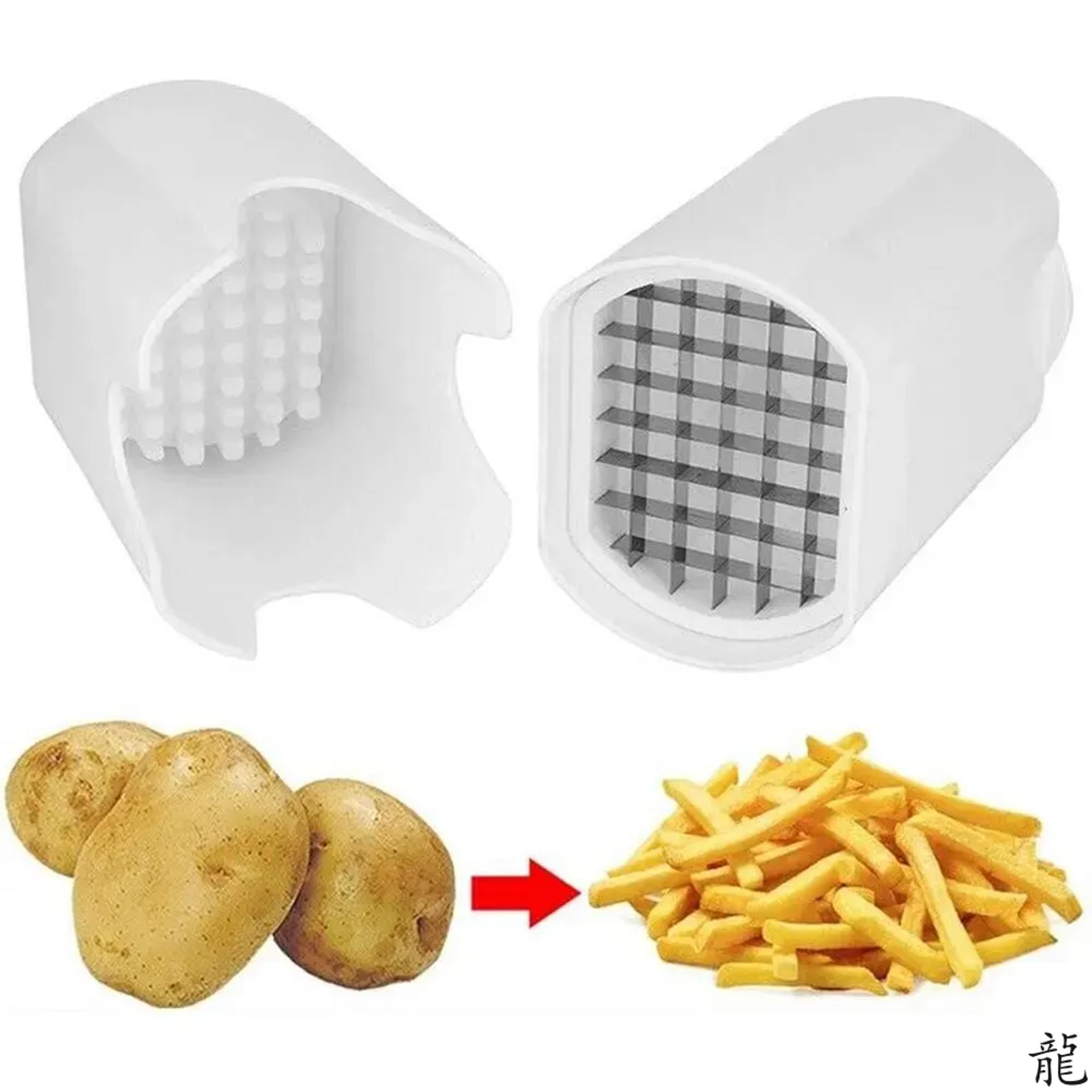 professional manual french fry cutter & potato slicer veggie chopper