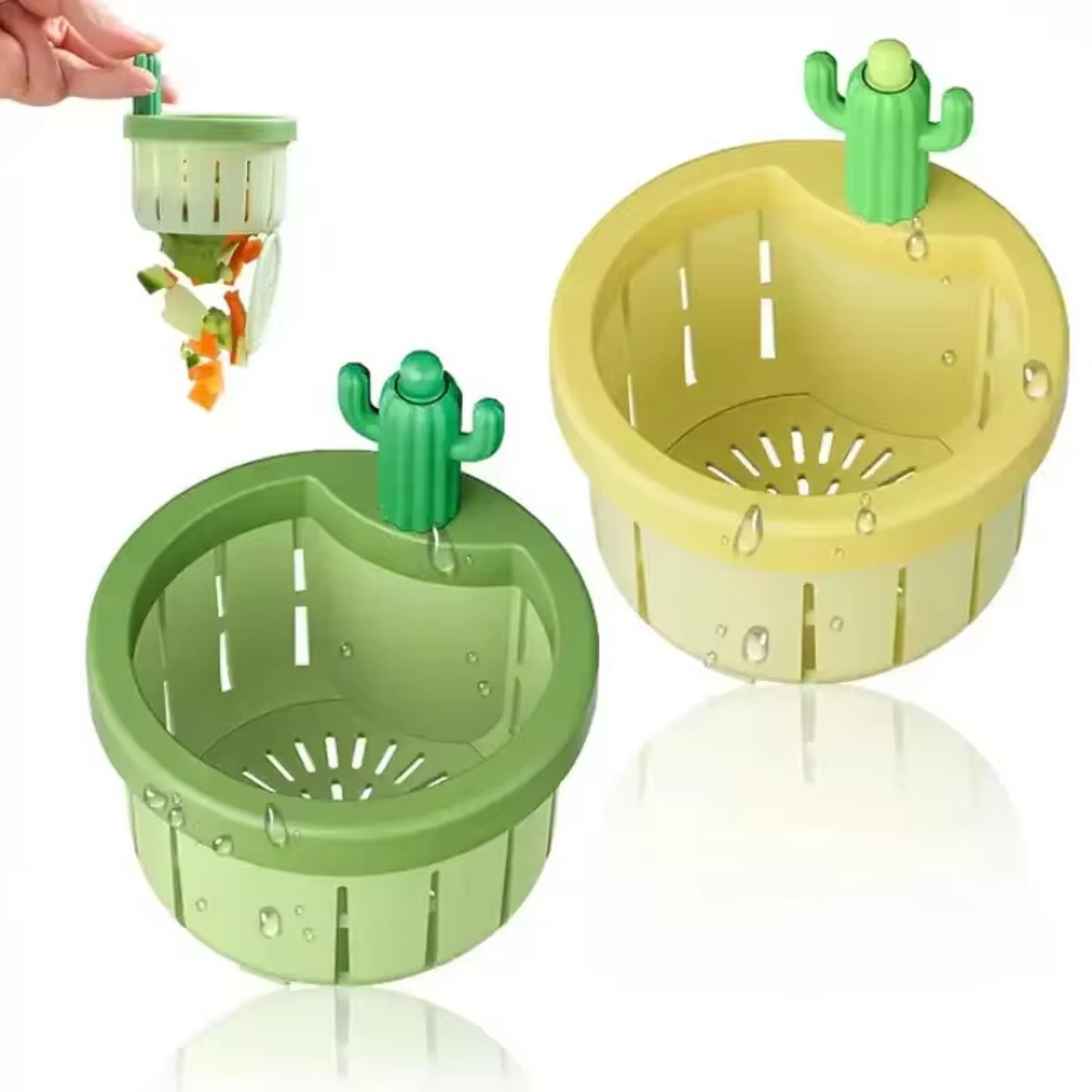 cactus press sink drain strainer kitchen sink filter basket food catcher