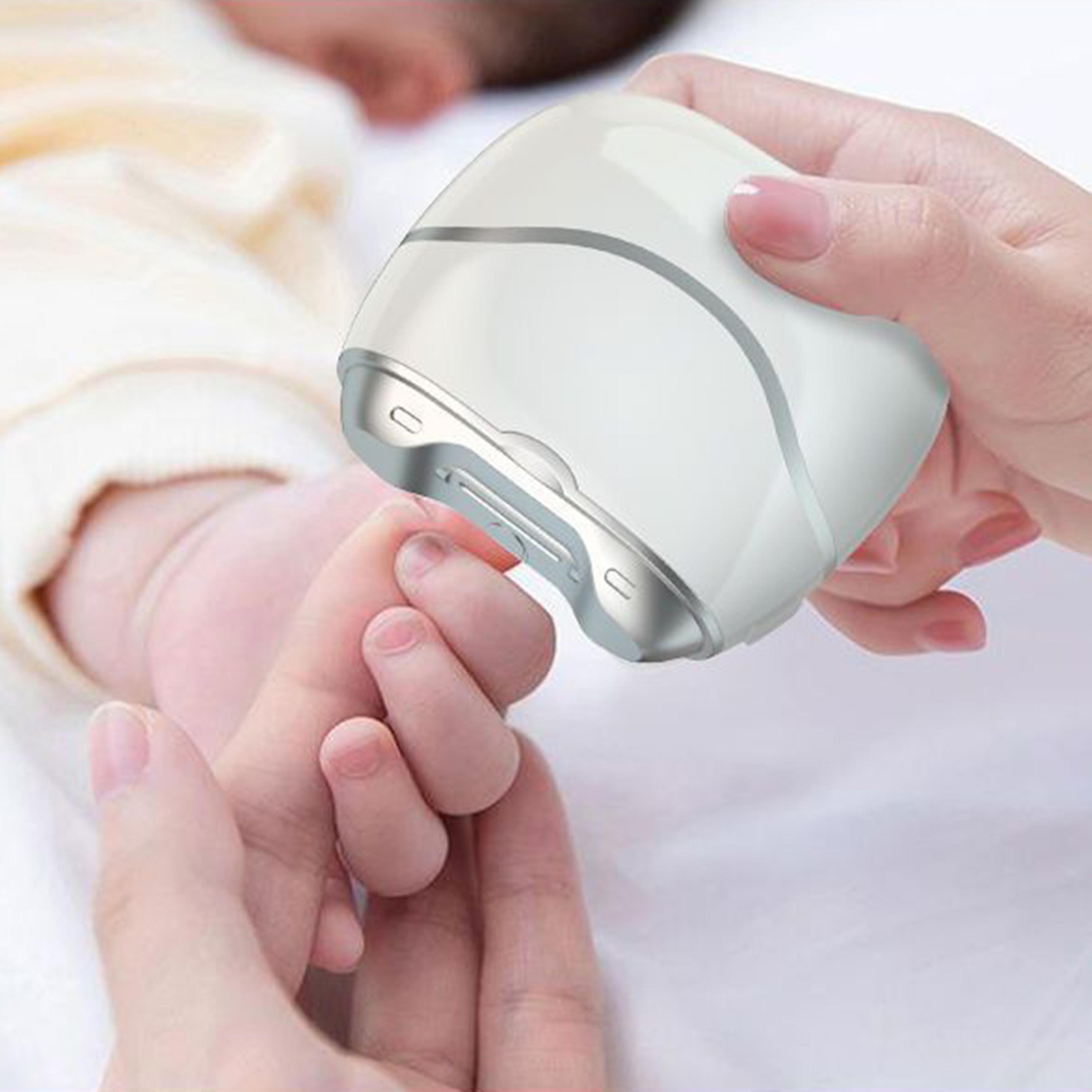 automatic nail clipper with light electric nail trimmer for baby and adults