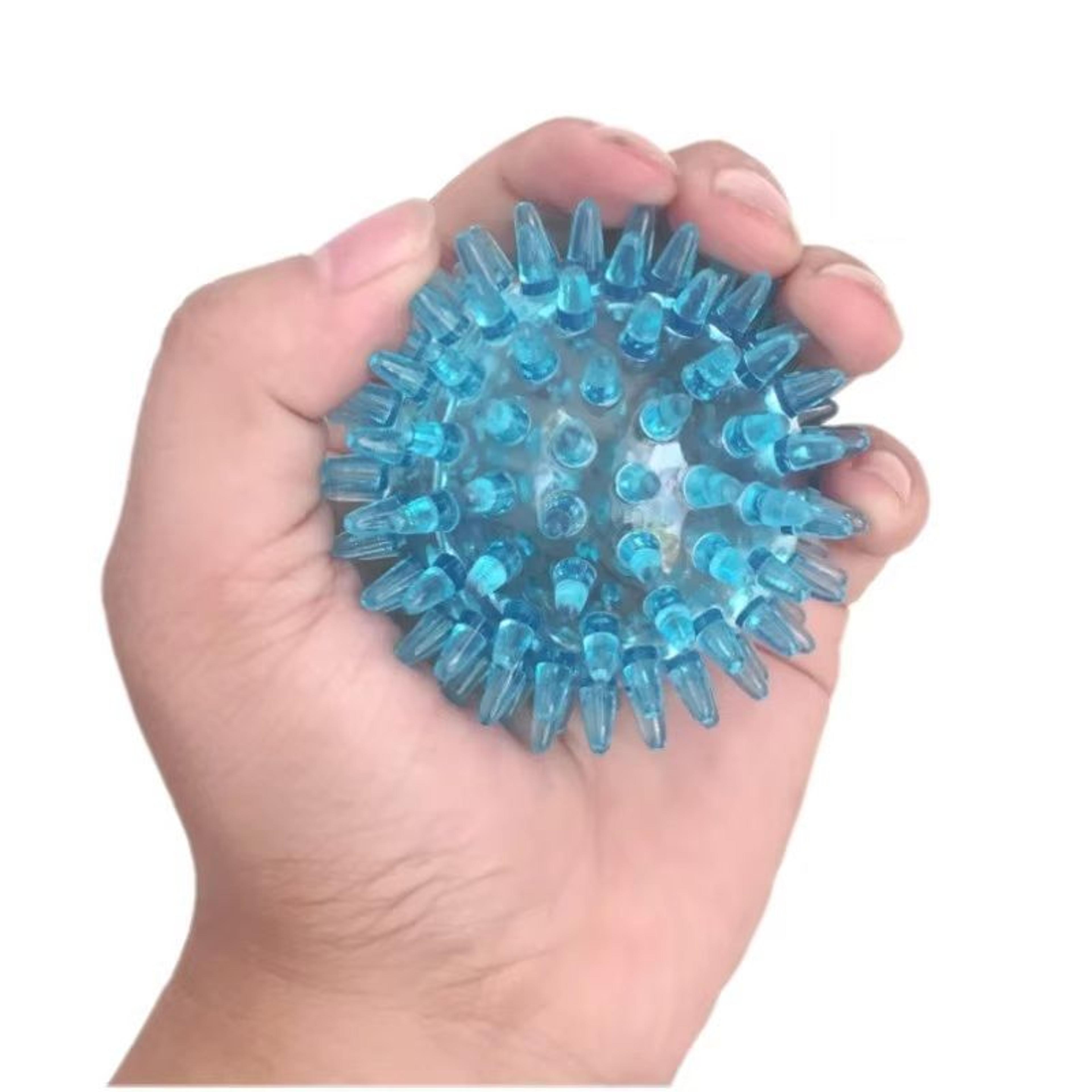 spiky hand massage ball for grip strength stress relief and wrist recovery