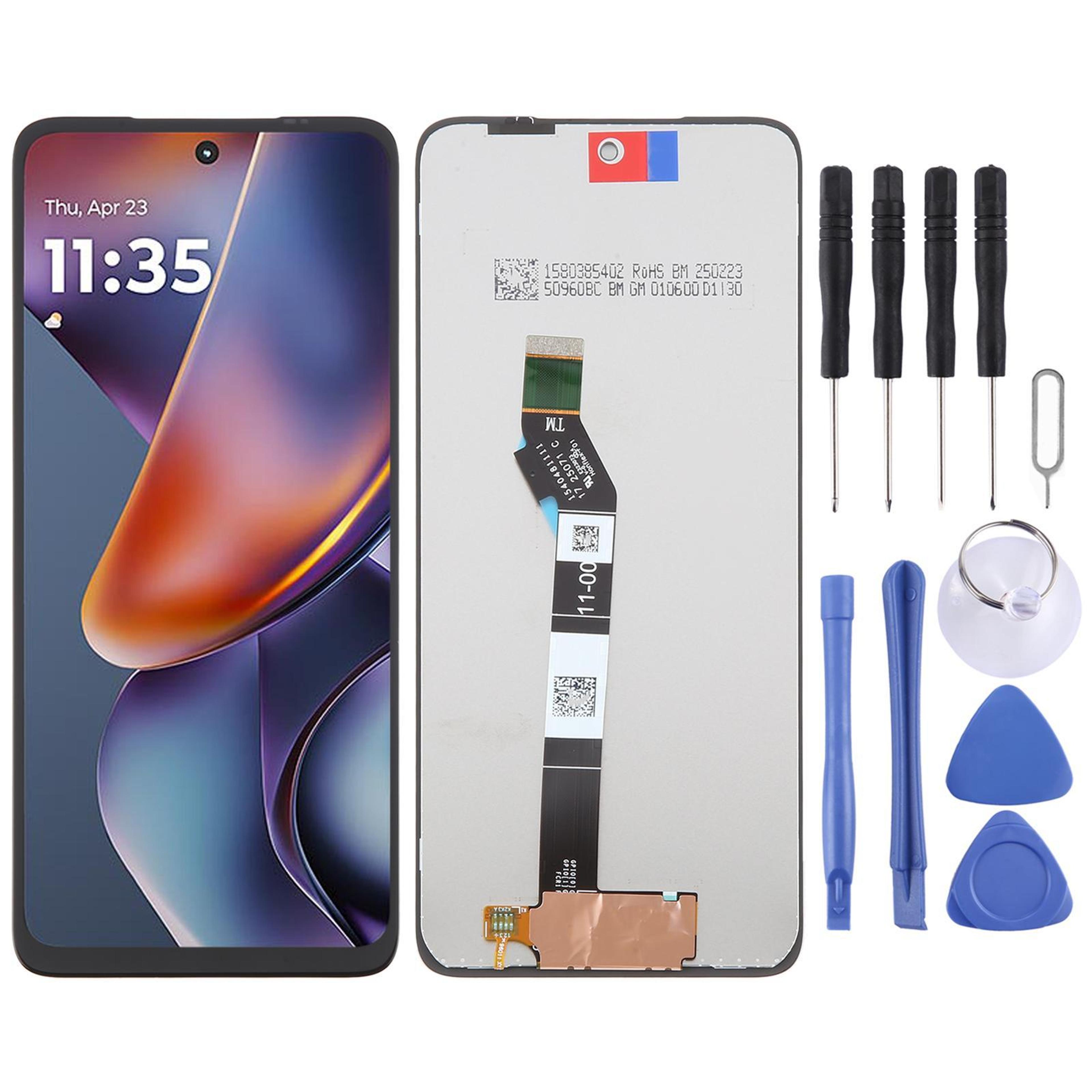 premium motorola moto g 2025 replacement screen lcd with digitizer assembly, full display assembly