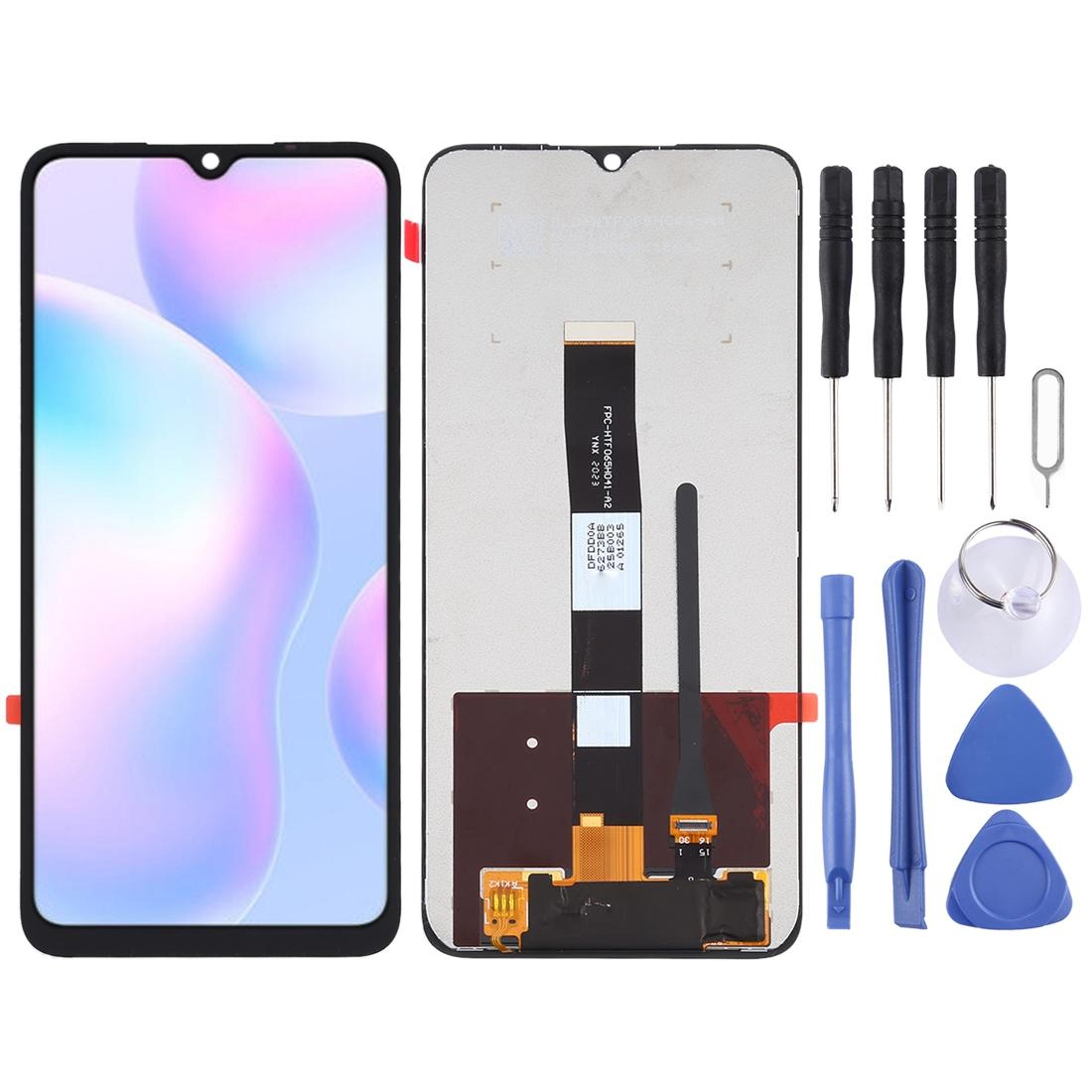 original lcd screen digitizer full assembly replacement for xiaomi redmi 9a / 9c