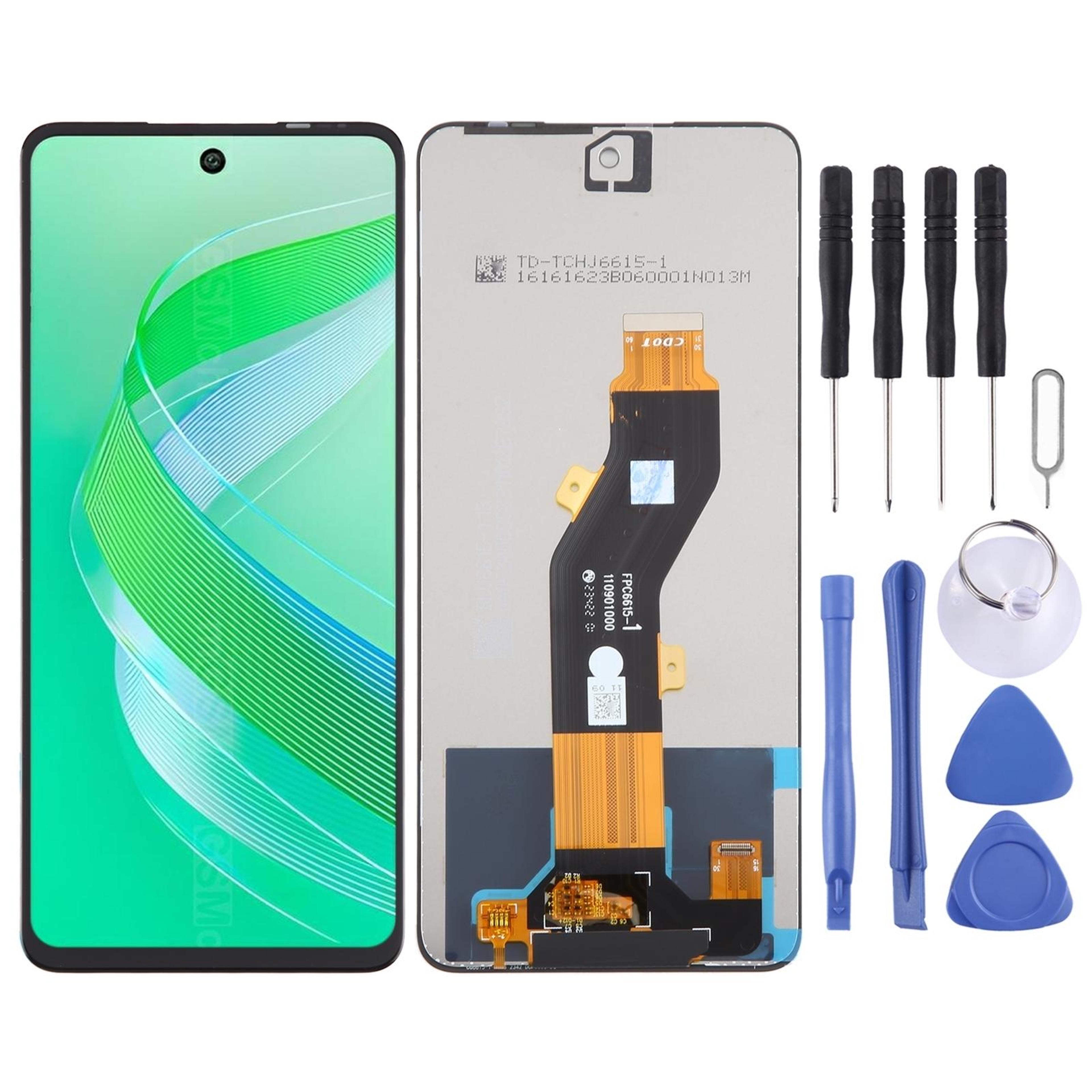 premium tecno spark go lcd replacement oem lcd screen with digitizer full assembly