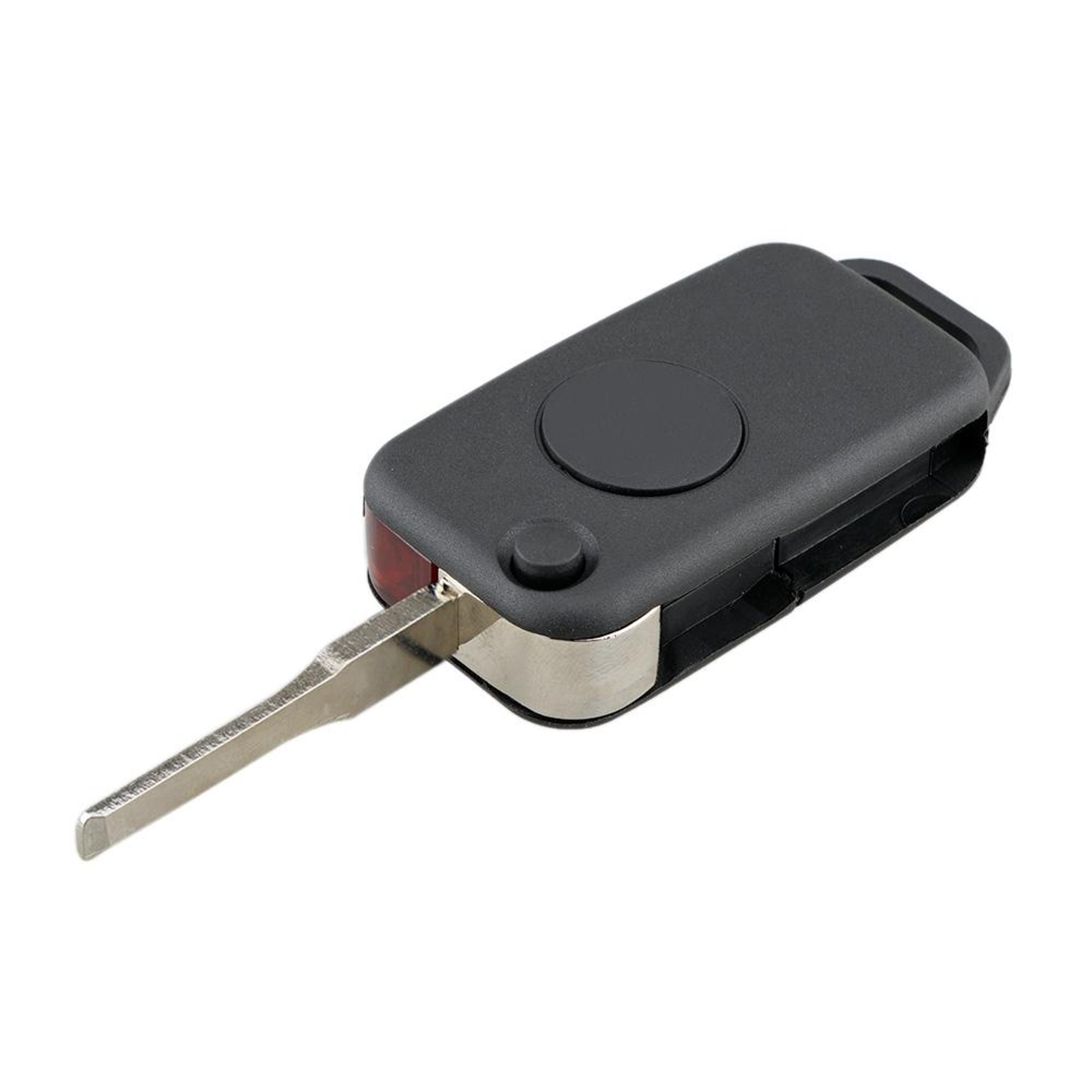 mercedes key shell replacement with foldable blade durable mercedes key case cover