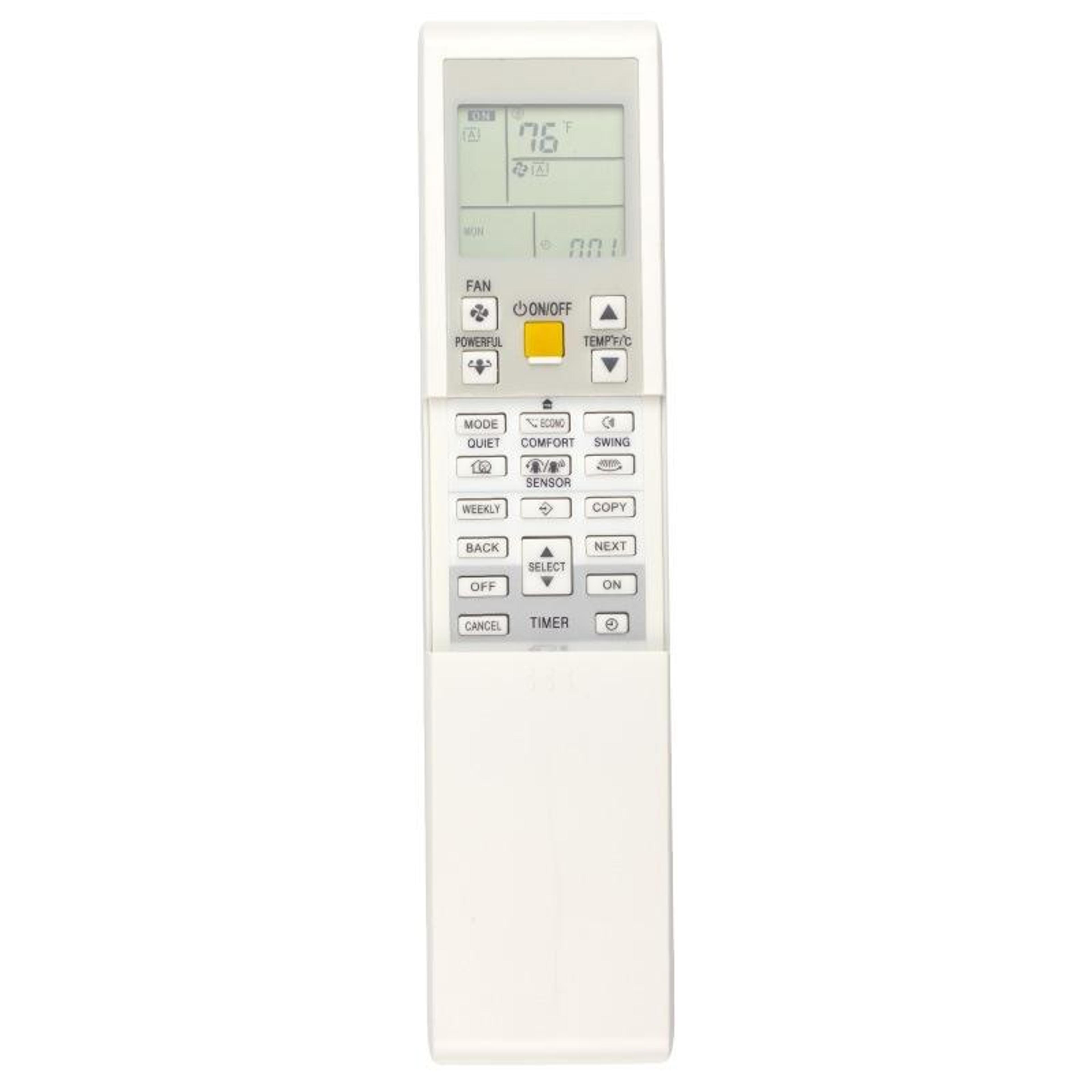 daikin ac remote replacement compatible cooling heating controller