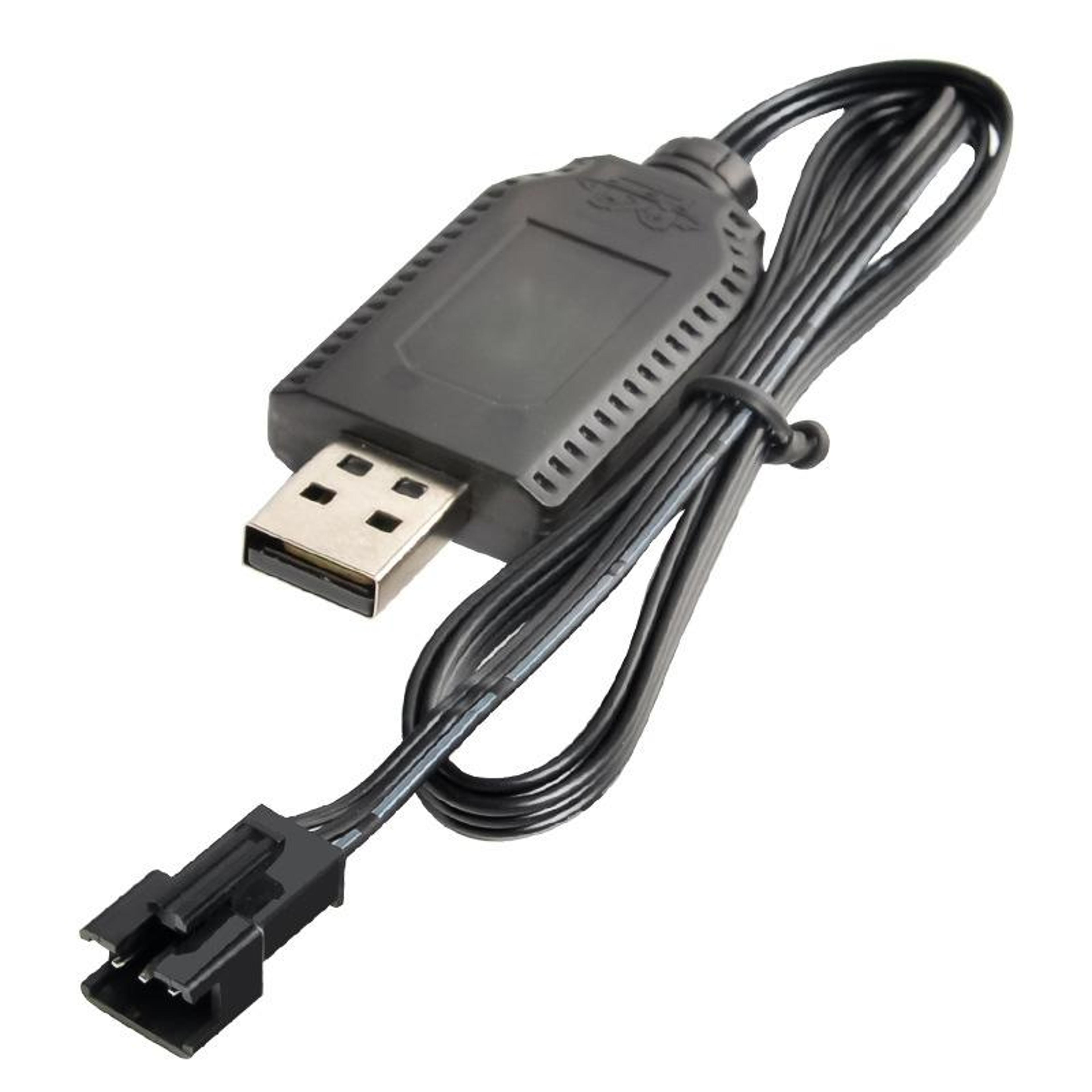 smart usb lithium battery charger cable with chip protection for sm-3p devices