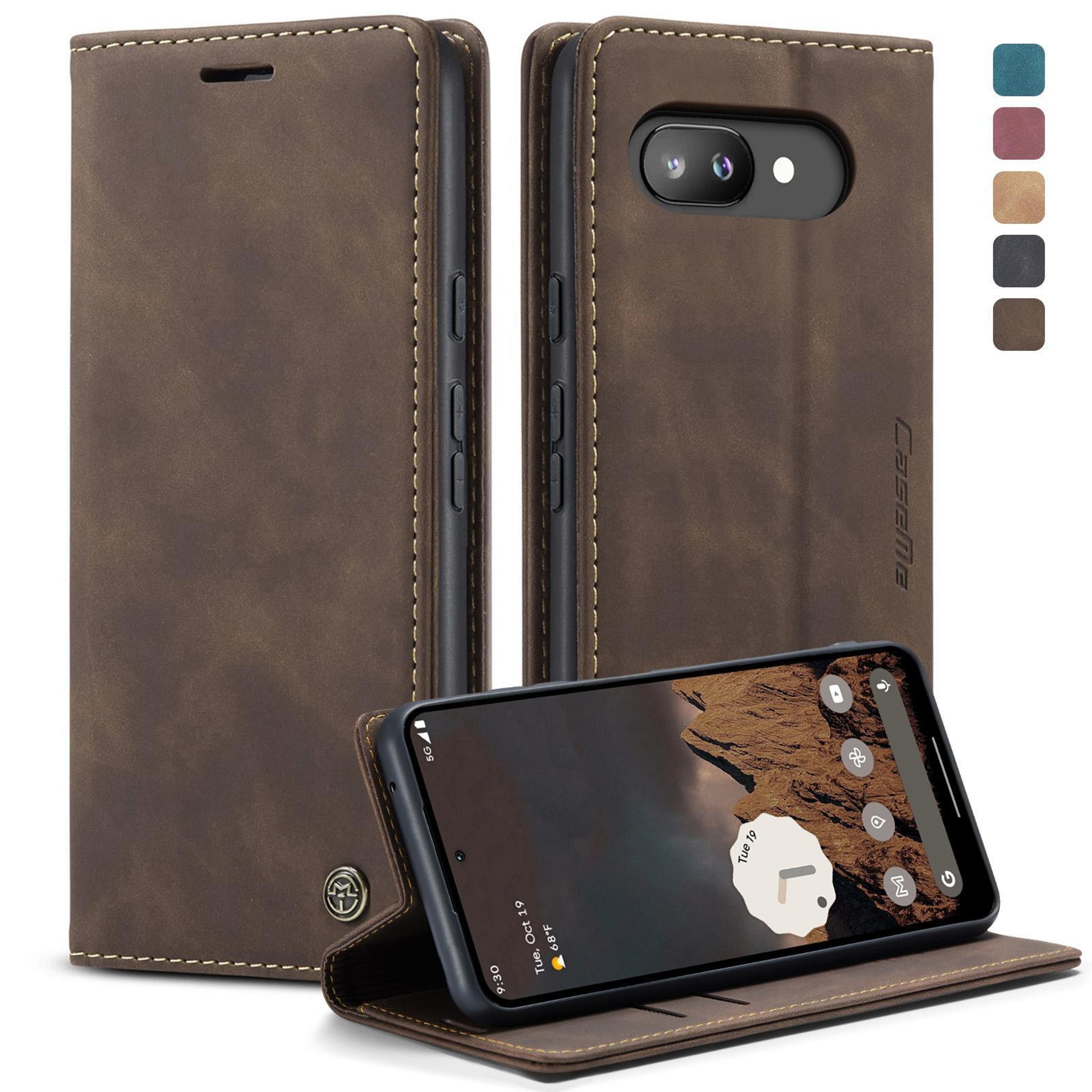 caseme leather wallet phone case flip cover with card holder and kickstand