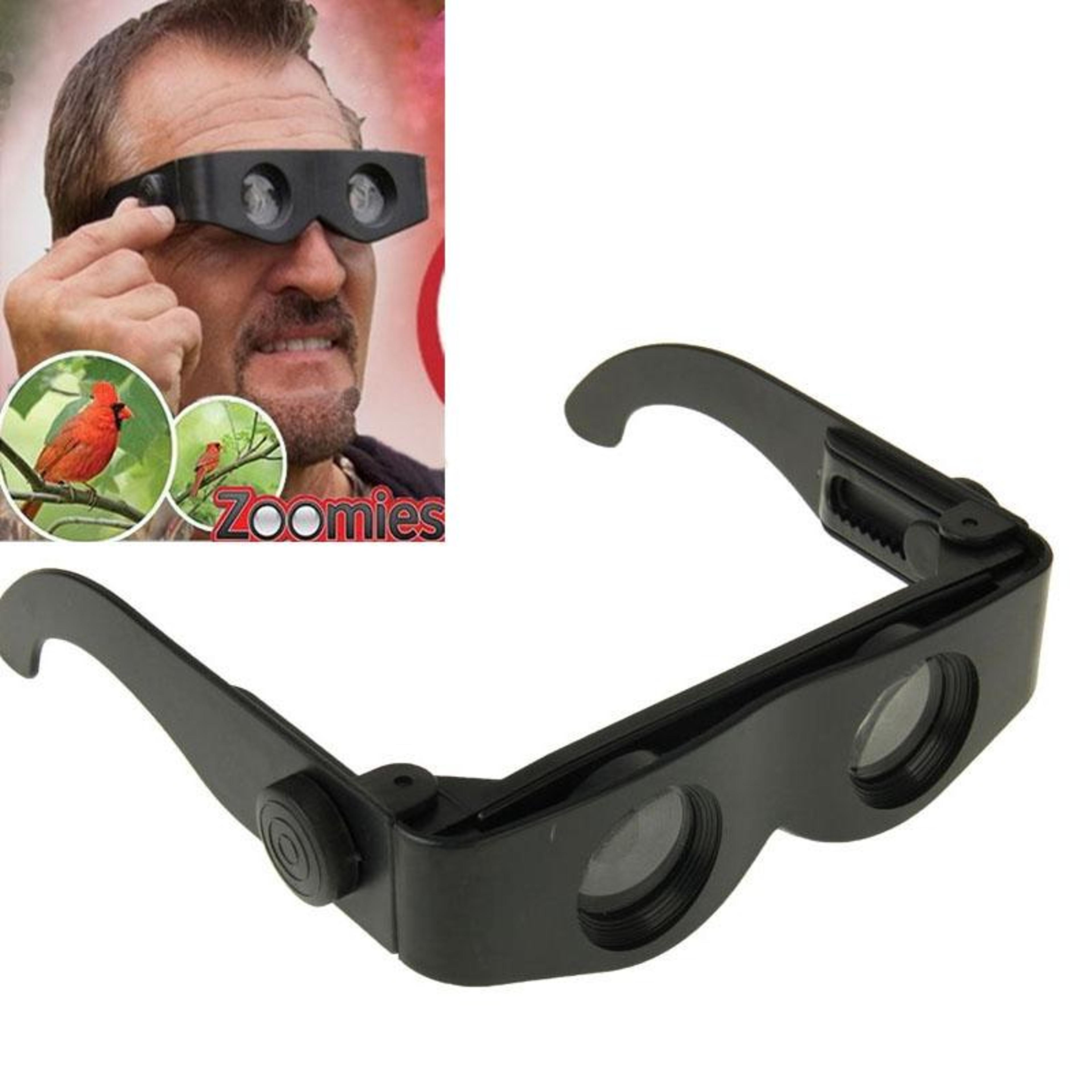 zoomies hands-free magnifying glasses with zoom for reading, crafts & outdoor viewing