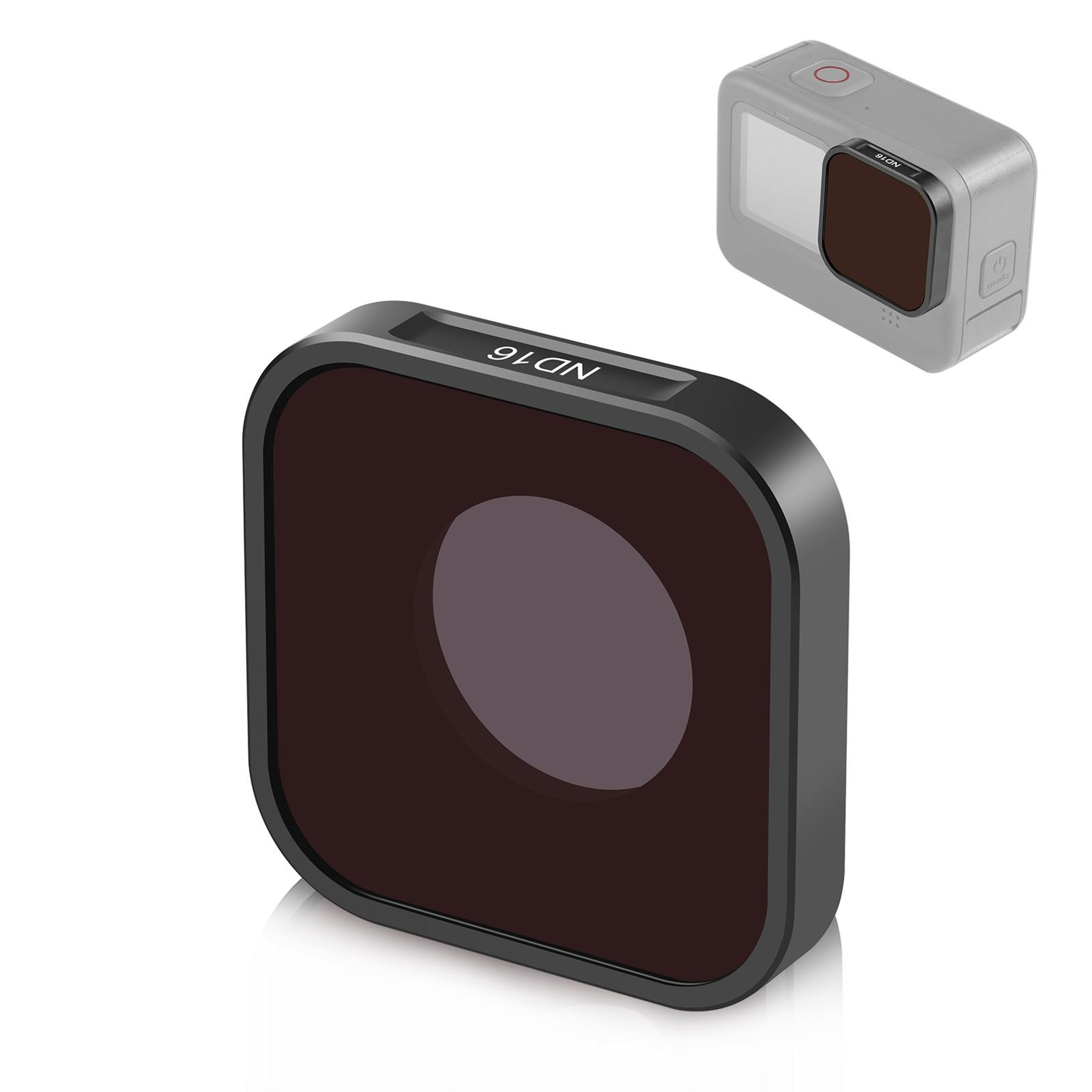 gopro hero nd16 lens filter pro optical glass anti-glare camera filter