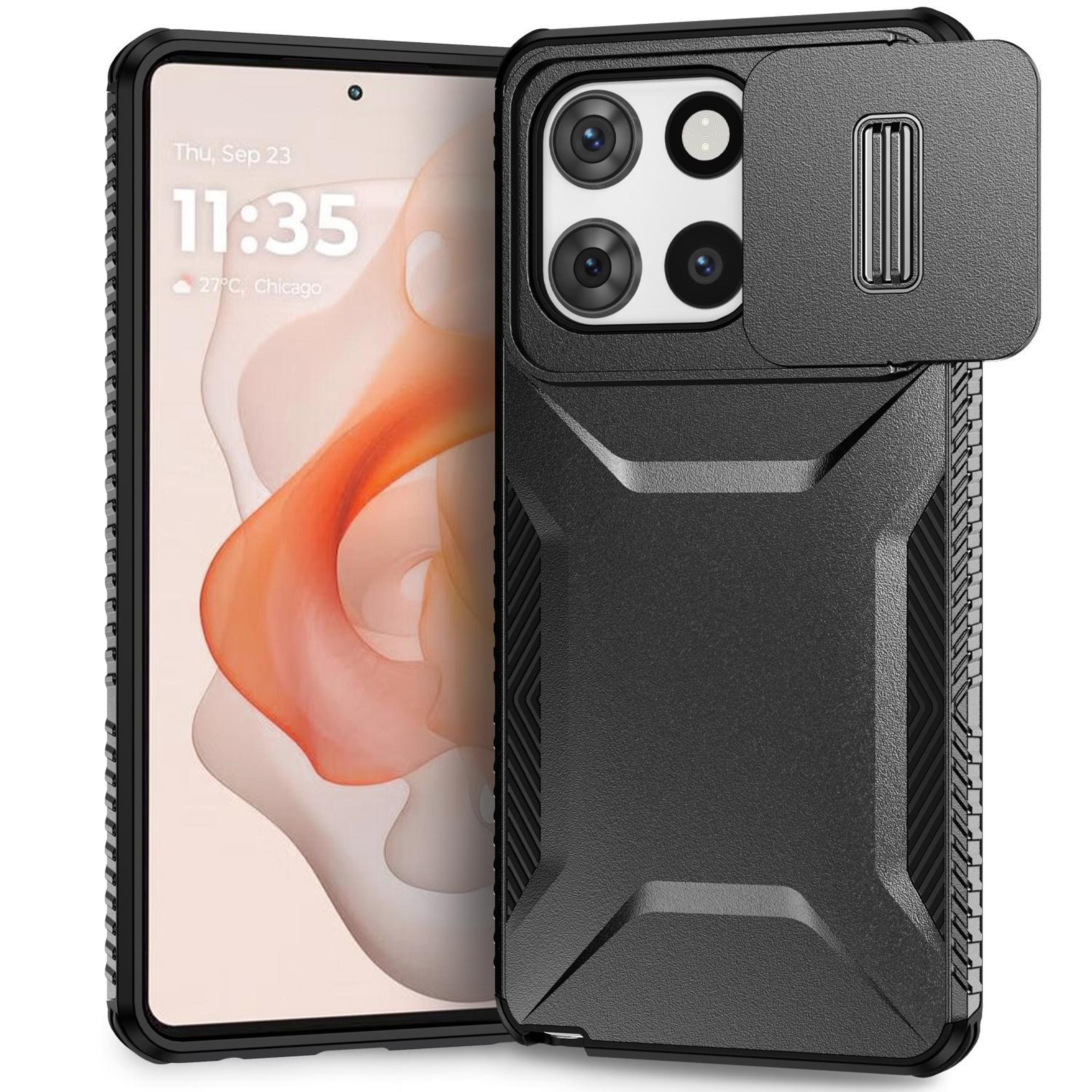 sliding camshield shockproof phone case for motorola moto g stylus with camera cover protection