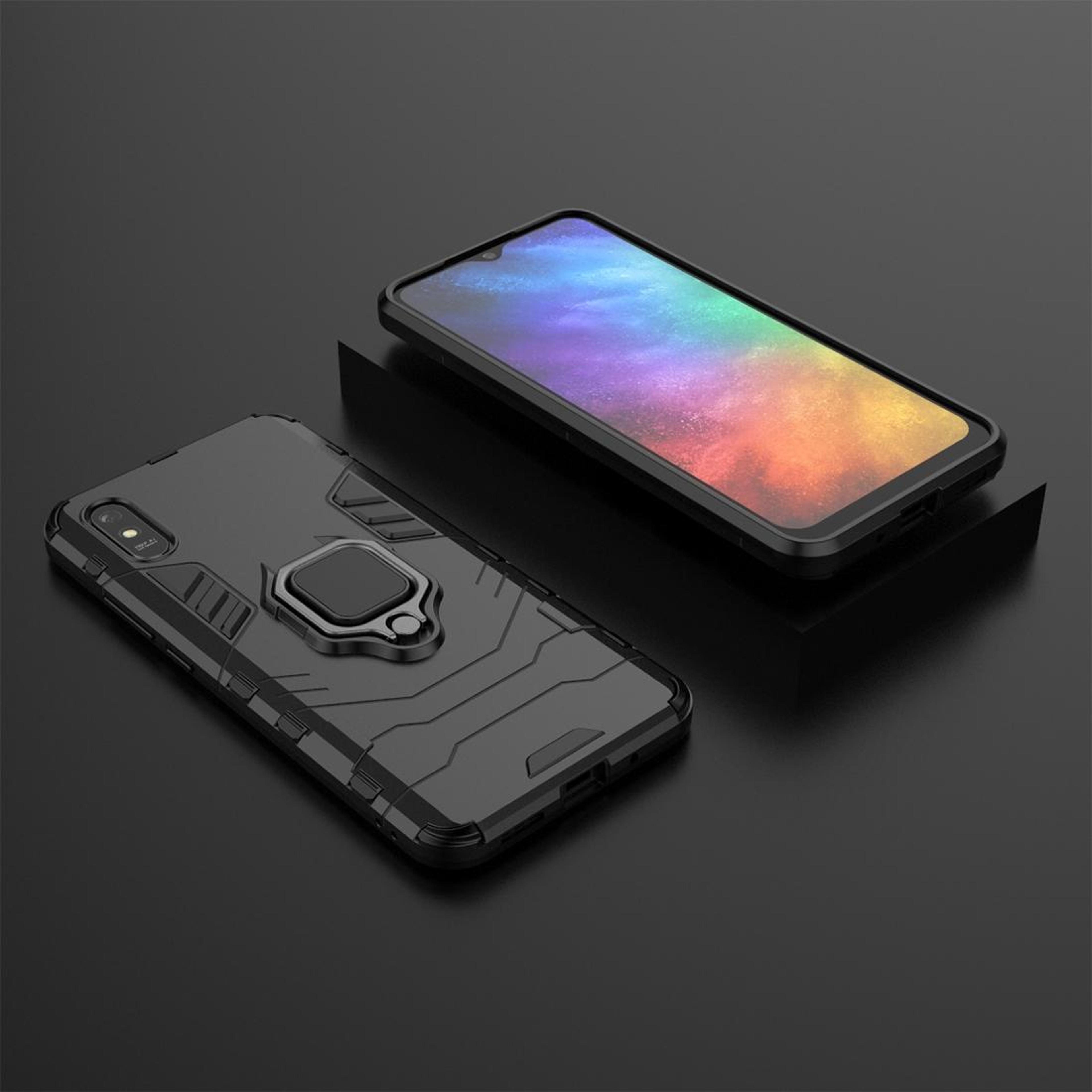 magnetic ring holder xiaomi redmi case shockproof anti fall armor cover