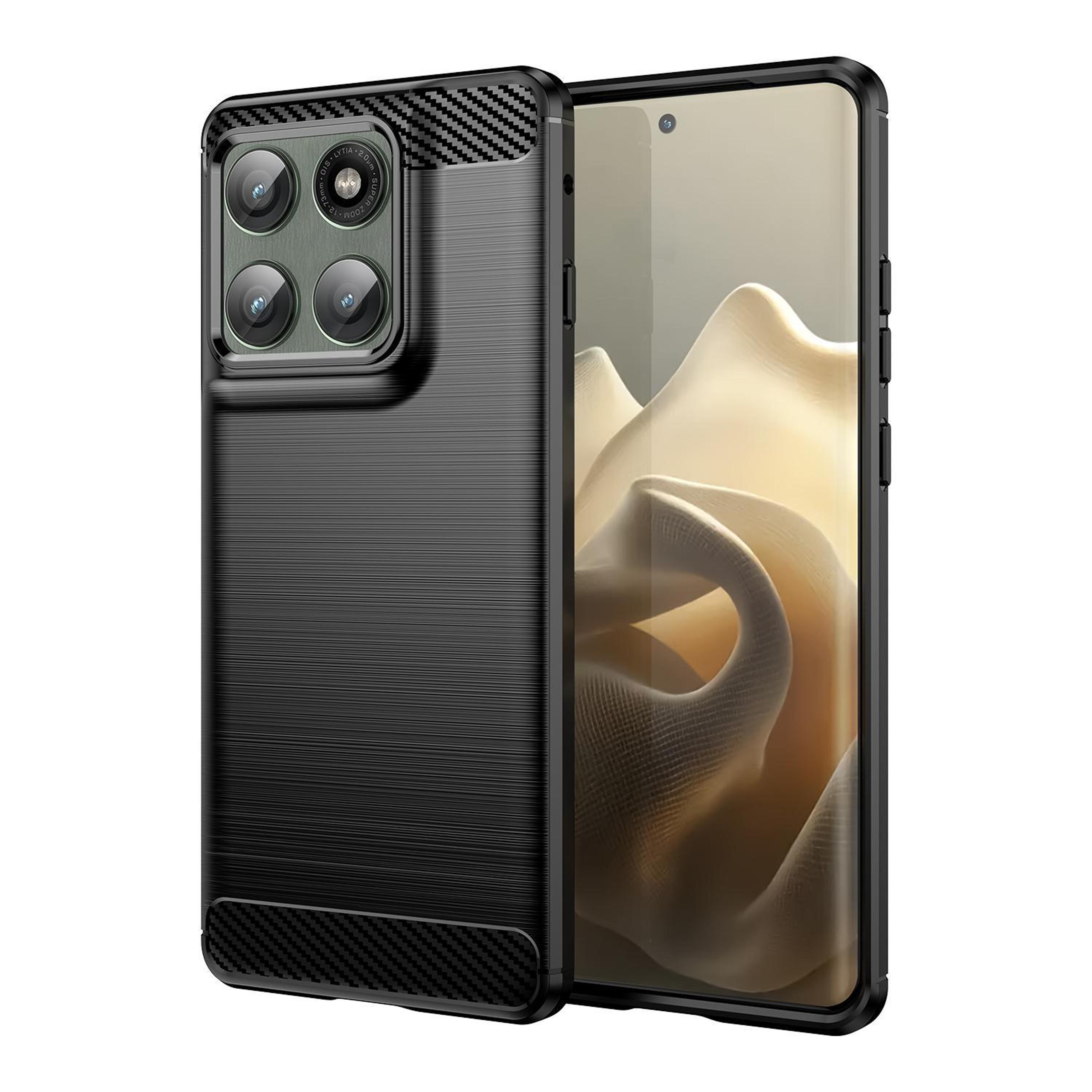 motorola edge carbon fiber tpu case slim shockproof protective cover