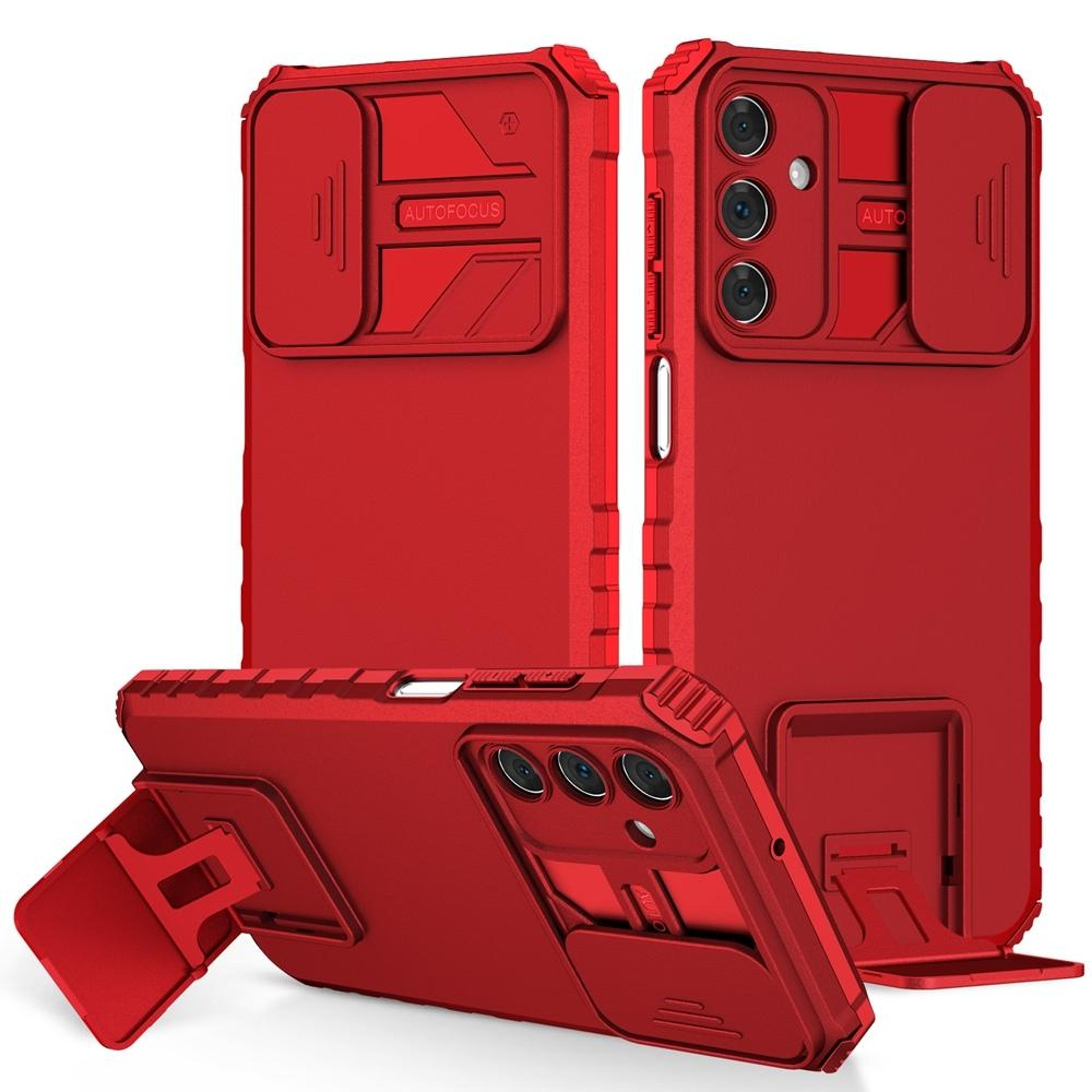 samsung galaxy camshield case with stand shockproof sliding camera cover
