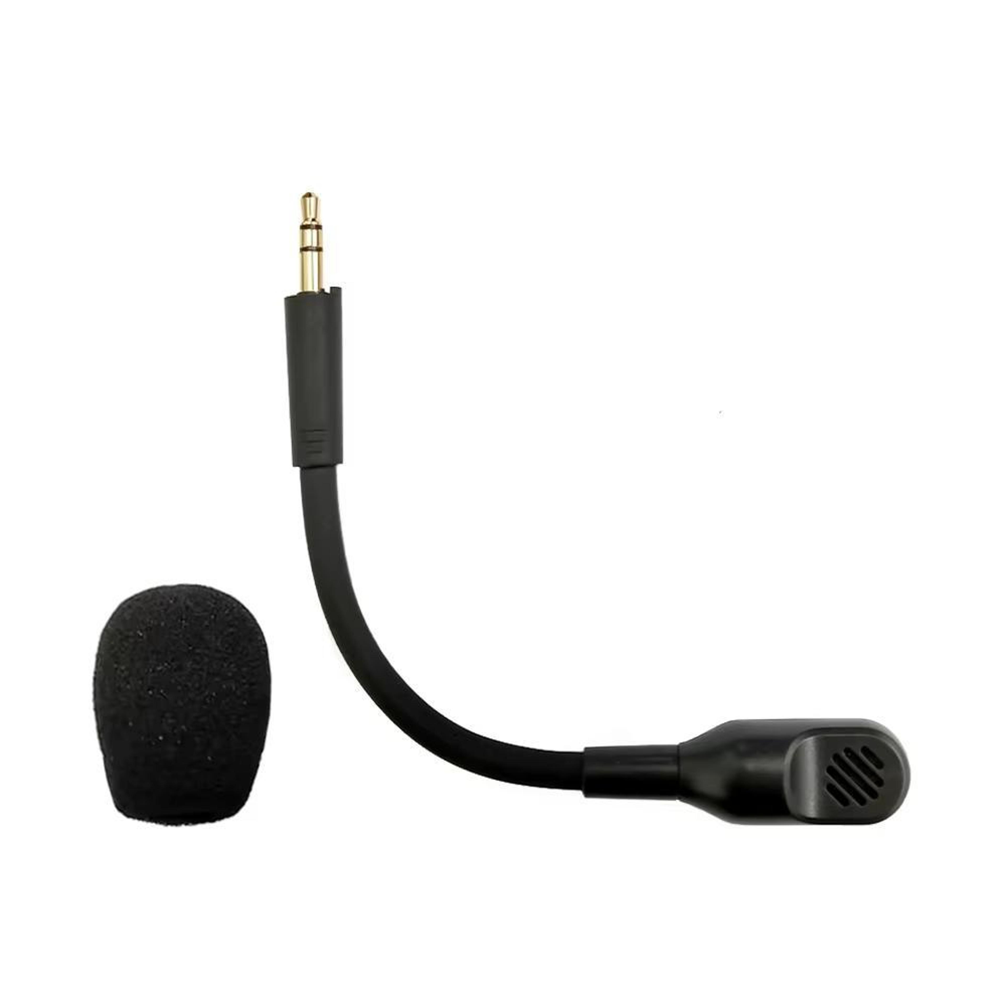 premium gaming headset microphone, 3.5mm detachable condenser mic for razer barracuda x
