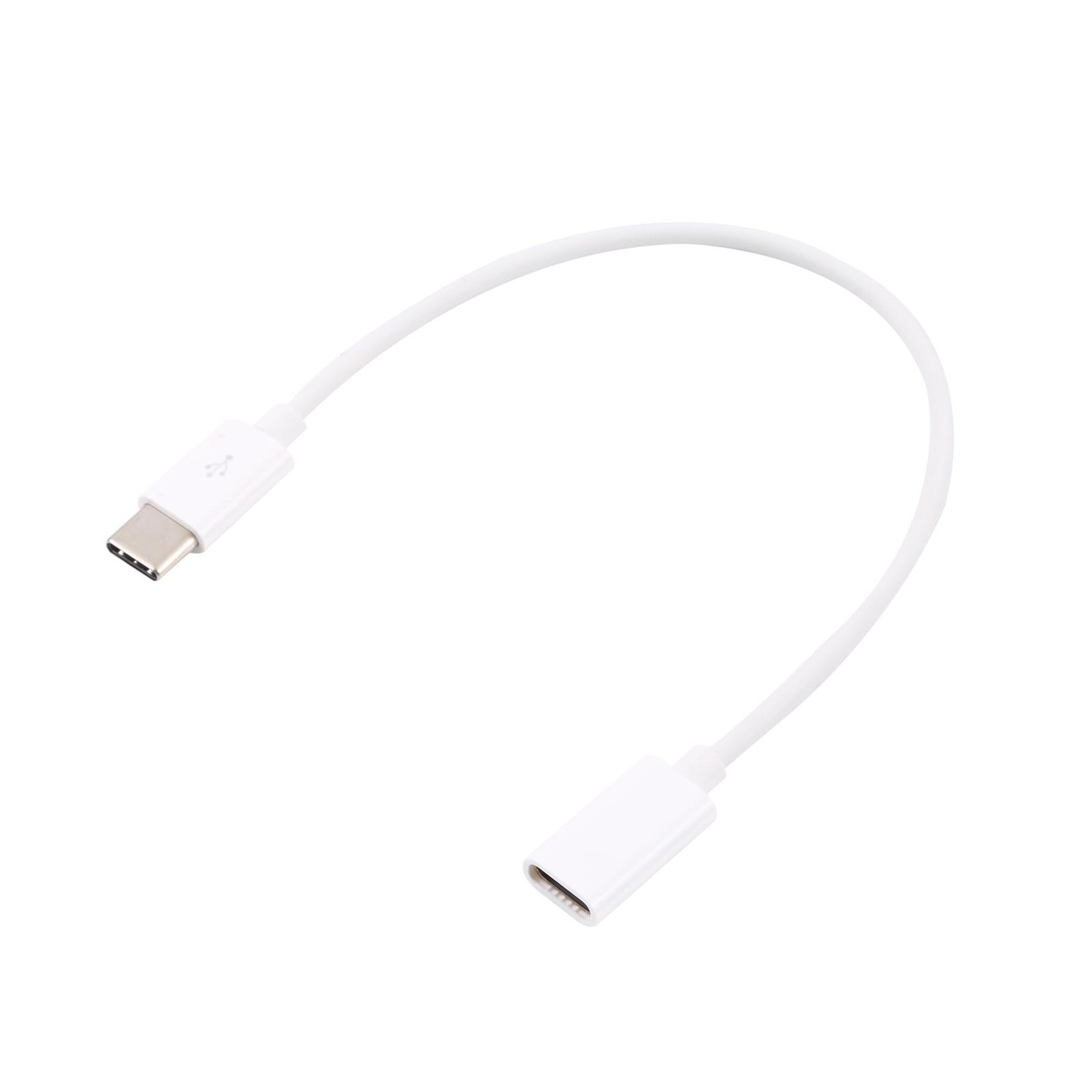 usb-c extension cable 1m type-c male to female fast charging data extender