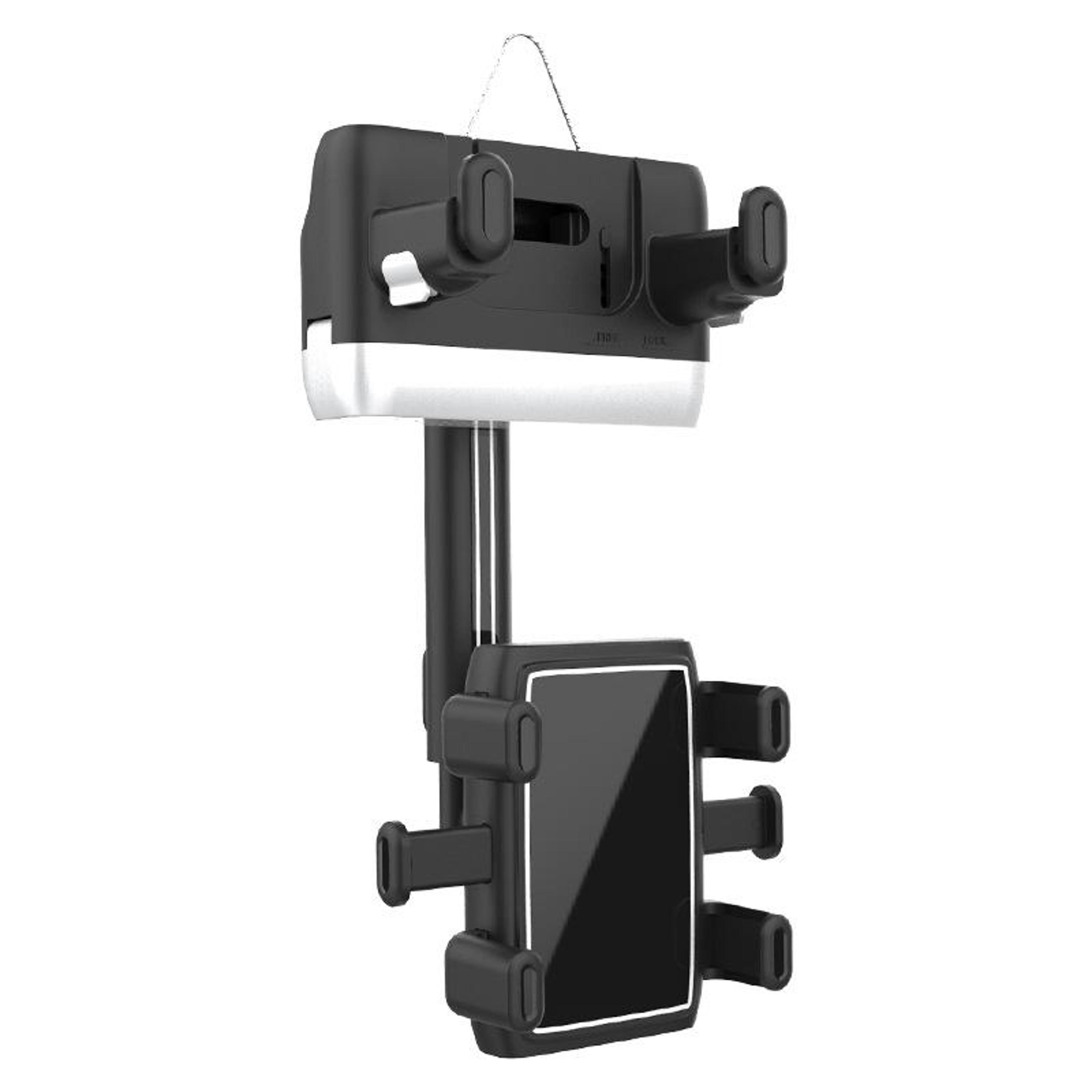 rotatable retractable rearview mirror phone holder for car safe driving mount